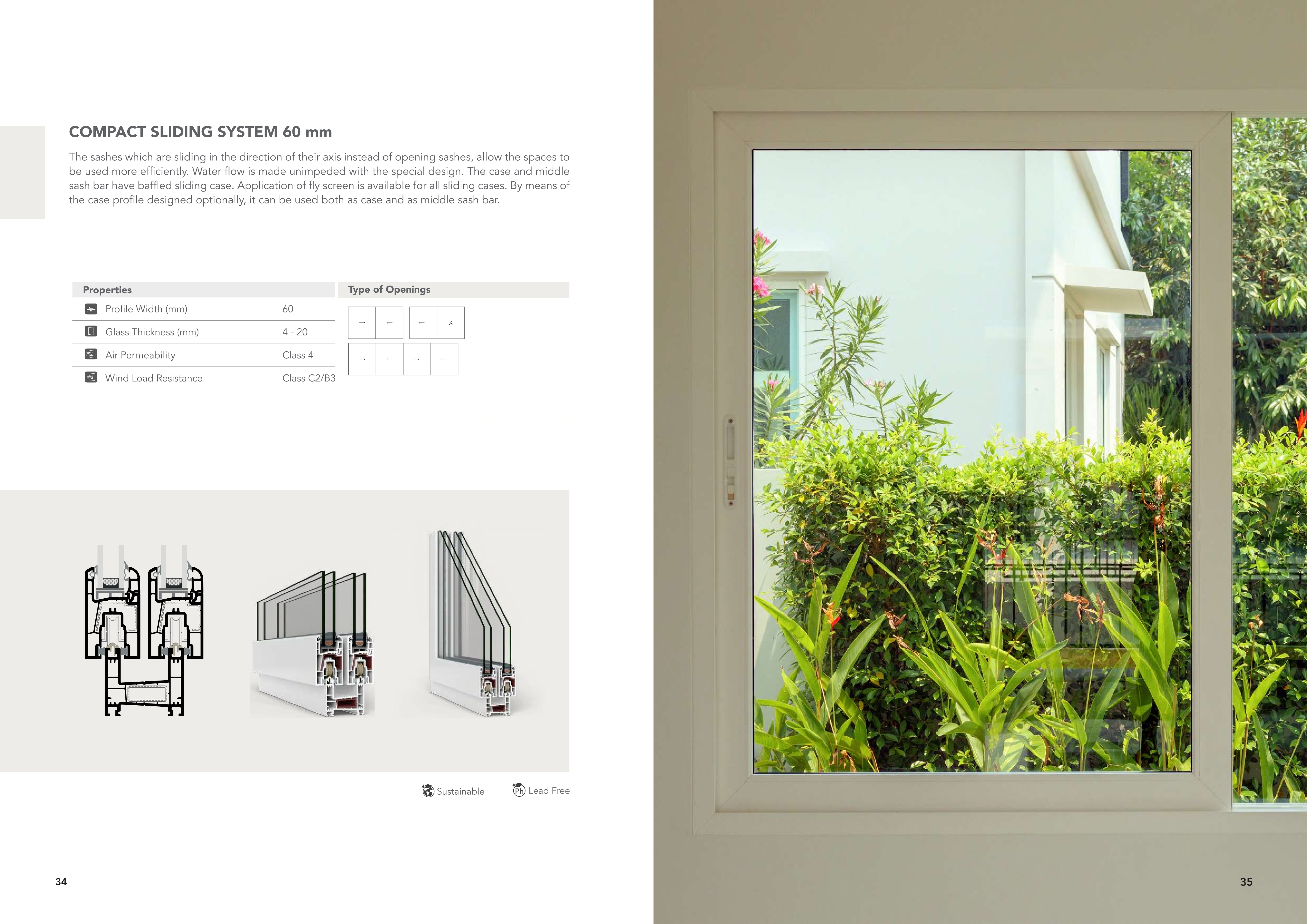 uPVC Door and Window Systems - Door/Window | CHEERFUL Kenya image 14 detail view