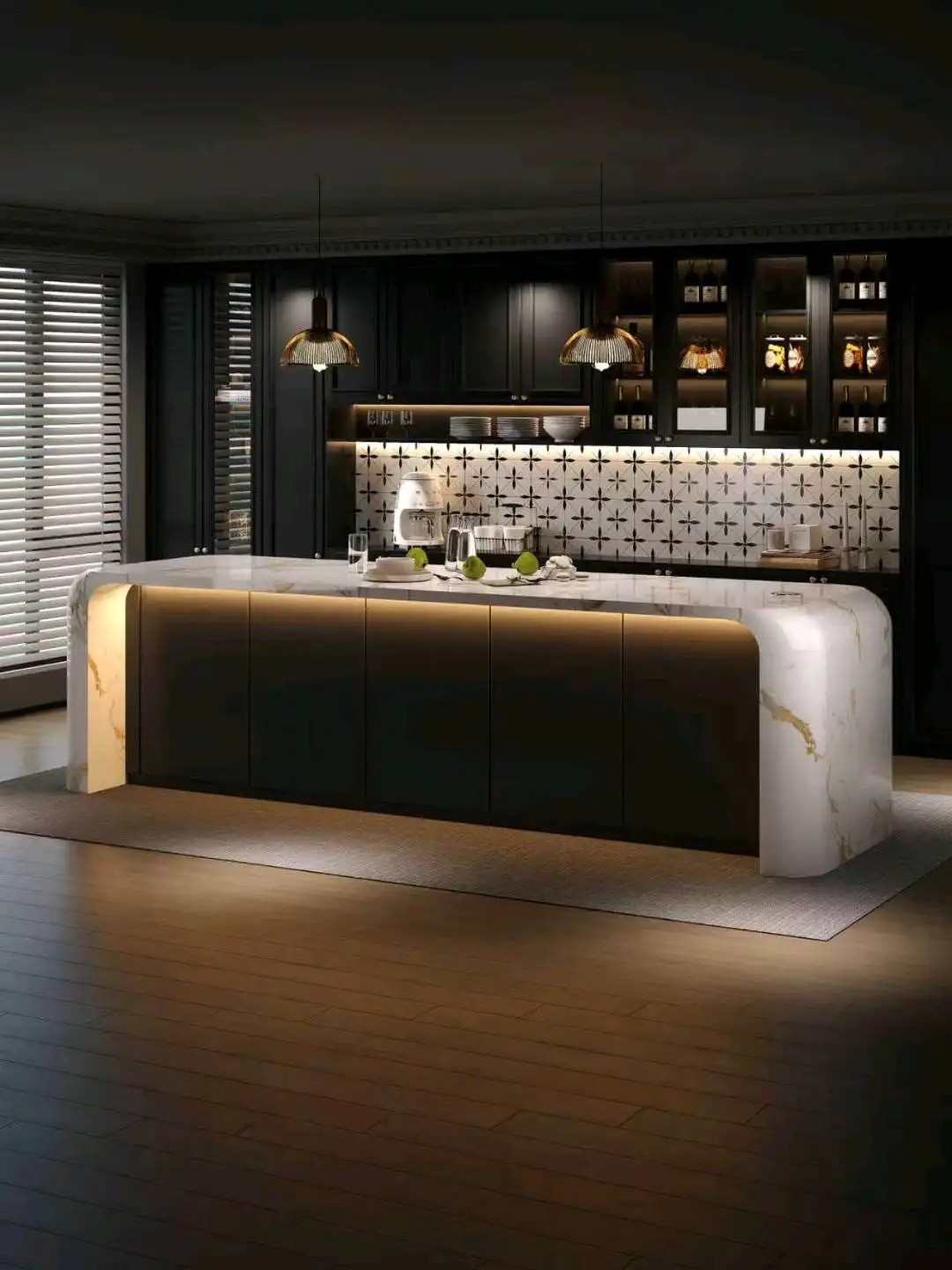 Island Bar Collection - Custom Kitchen Cabinets & Countertop | CHEERFUL Kenya image 3 detail view