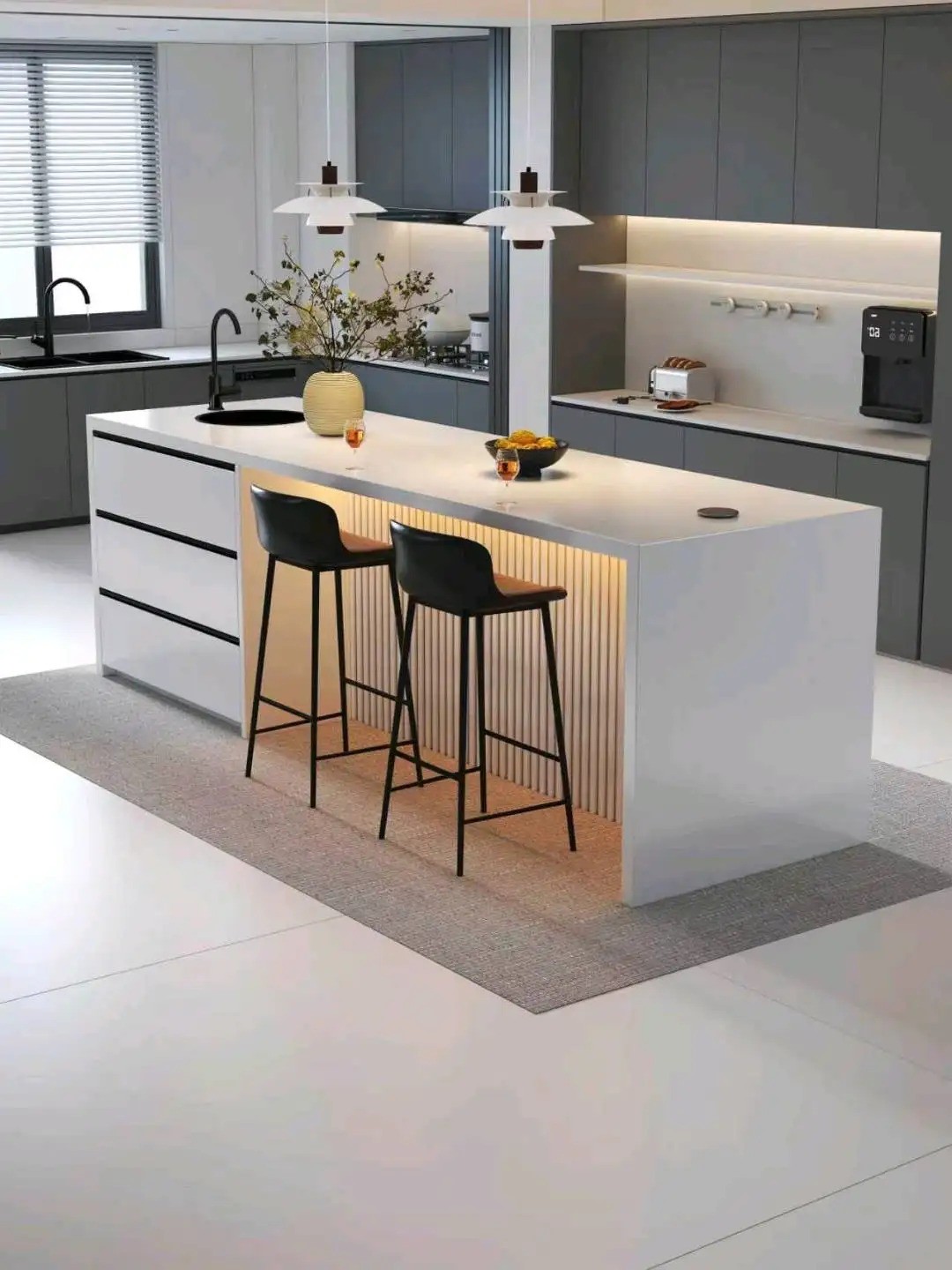 Island Bar Collection - Custom Kitchen Cabinets & Countertop | CHEERFUL Kenya image 27 detail view