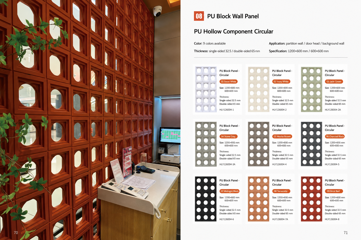 PU Block Wall Panel - Panels / Coating | CHEERFUL Kenya image 5 detail view