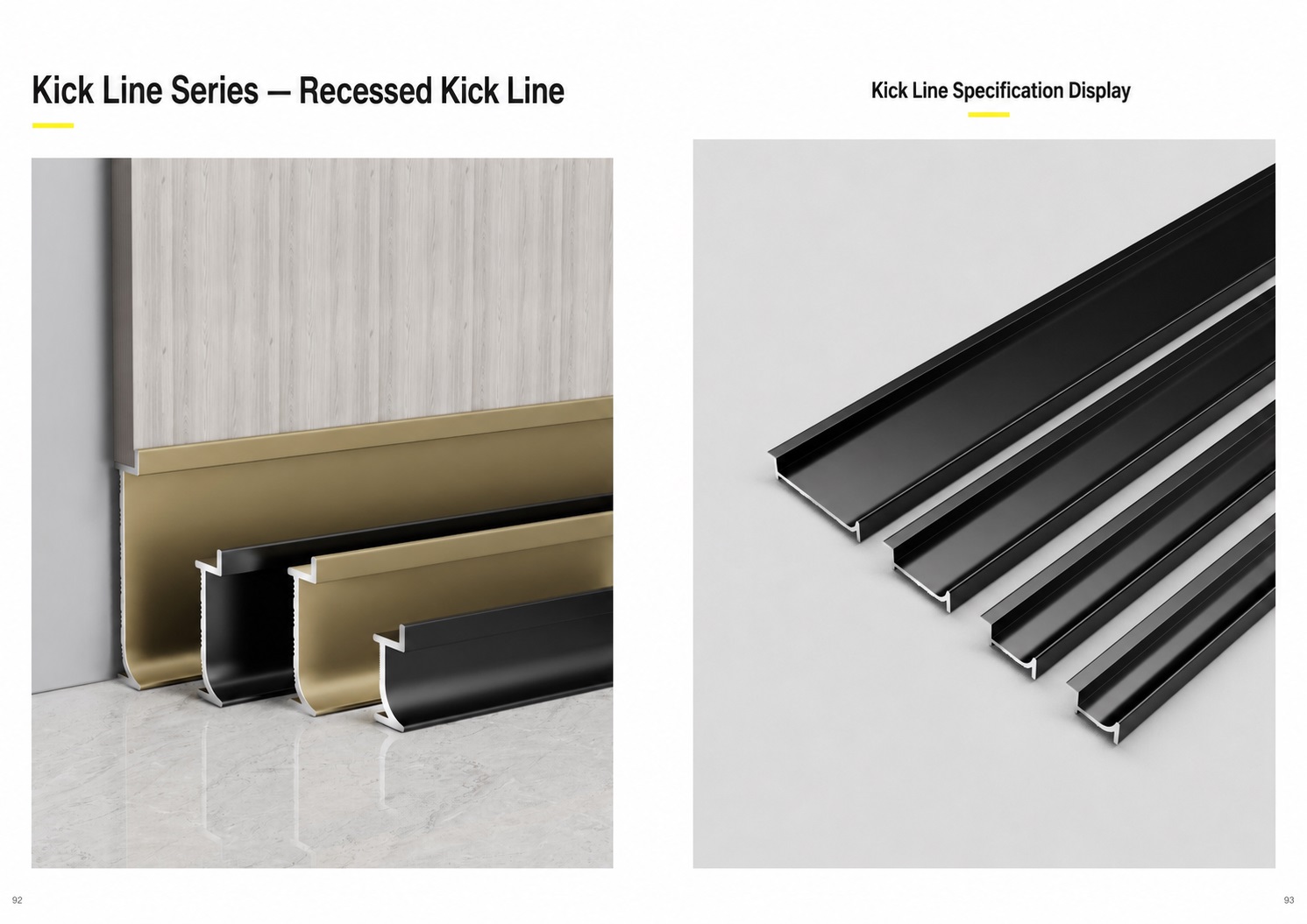 Embedded skirting board - Flooring | CHEERFUL Kenya detail view