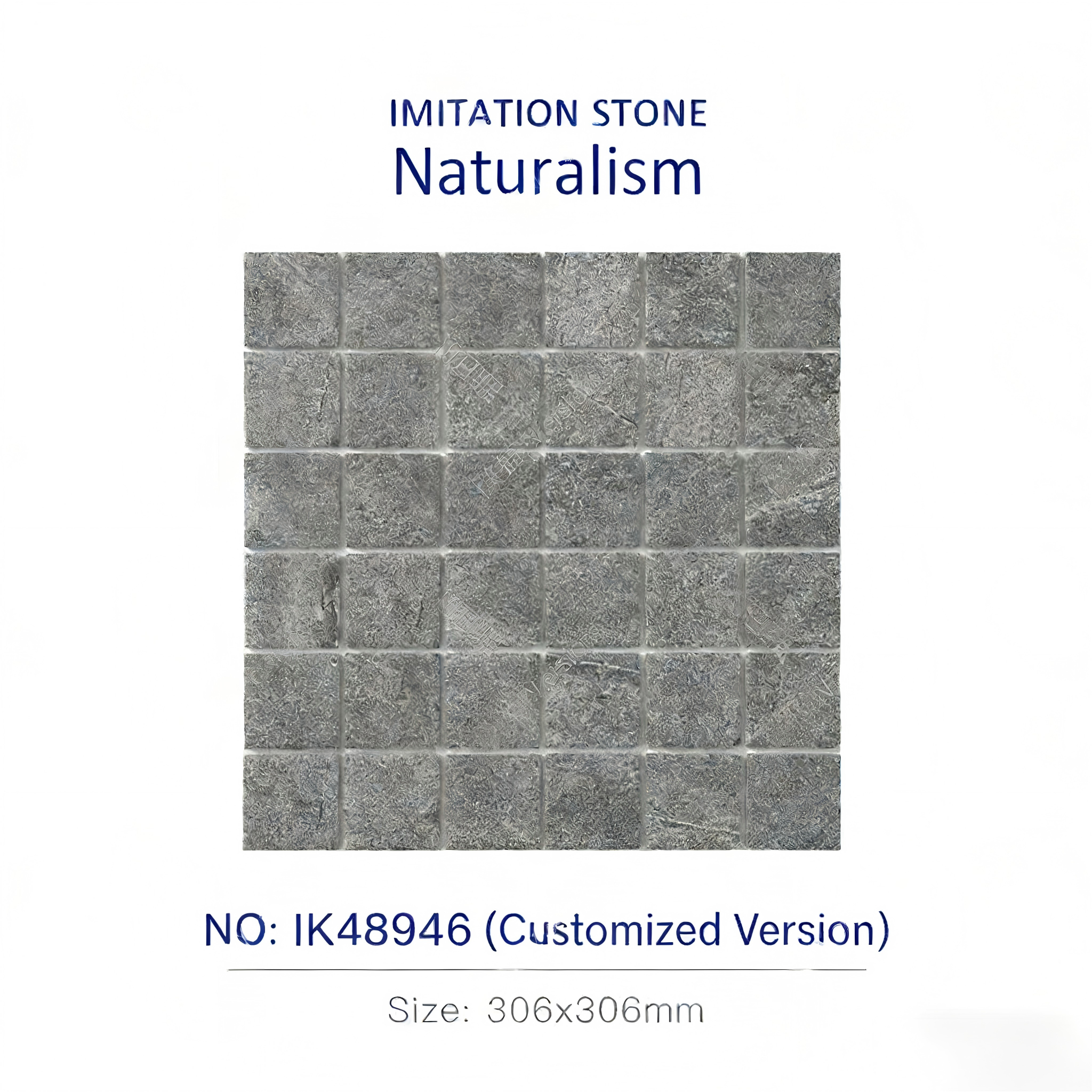 Shuang Ou Naturalistic Imitation Stone Ceramic Mosaic Wabi Sabi Wind Swimming Pool Hotel Homestay Pool Landscape Pool Ceramic Tile - Tile(Small Stone) / Pool Tiles / Specialized Outdoor Tiles | CHEERFUL Kenya image 6 detail view