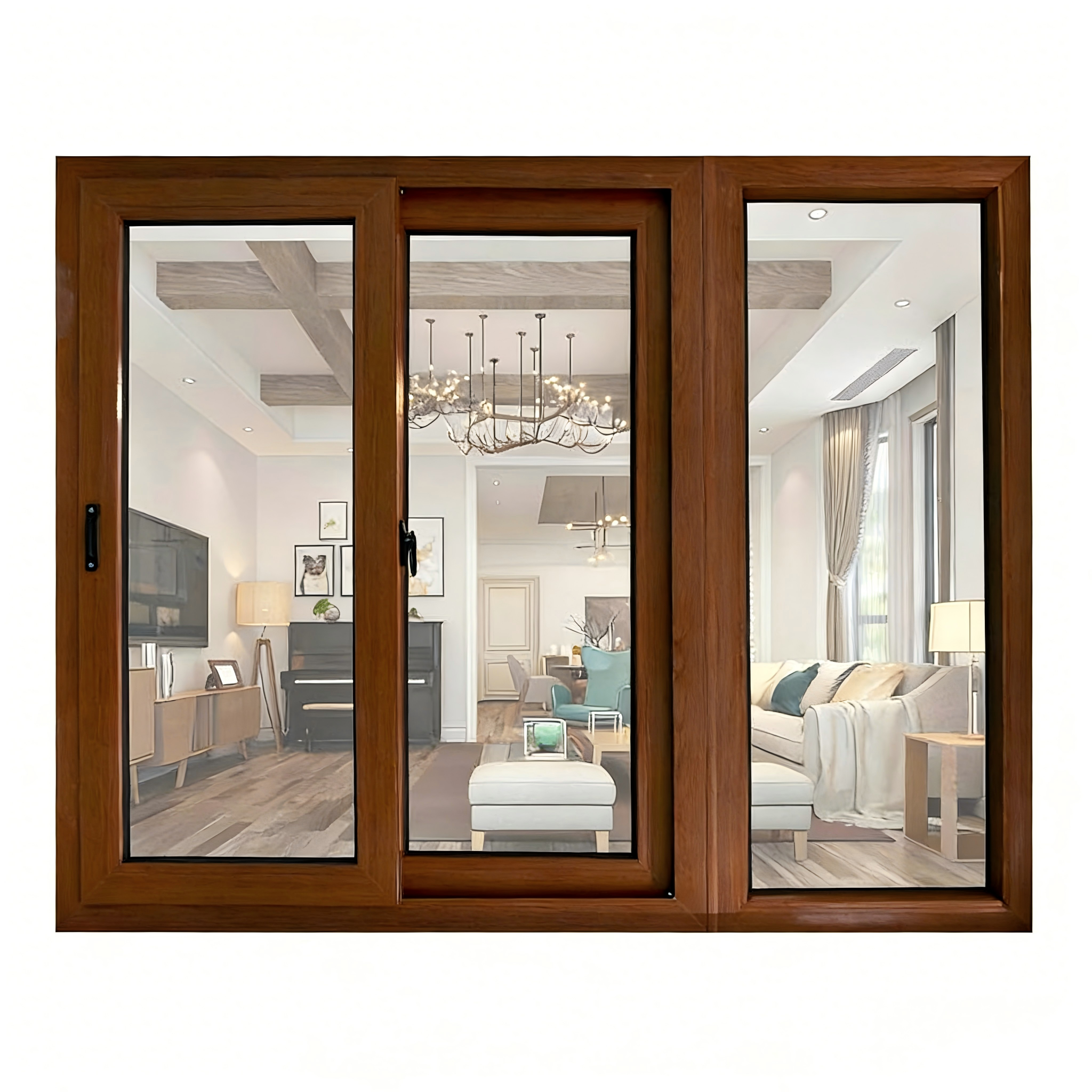 Exported UPVC doors and windows - Professional manufacturer of UPVC sliding windows, glass sliding windows, and PVC doors and windows. - Hardware & Fittings | CHEERFUL Kenya