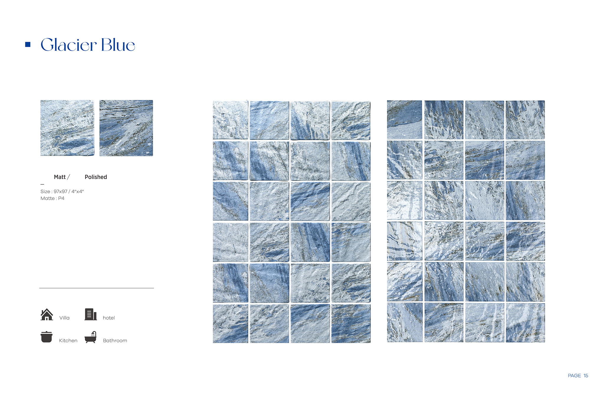 Pool Tiles and Mosaic - Tile(Small Stone) / Pool Tiles / Specialized Outdoor Tiles | CHEERFUL Kenya image 12 detail view