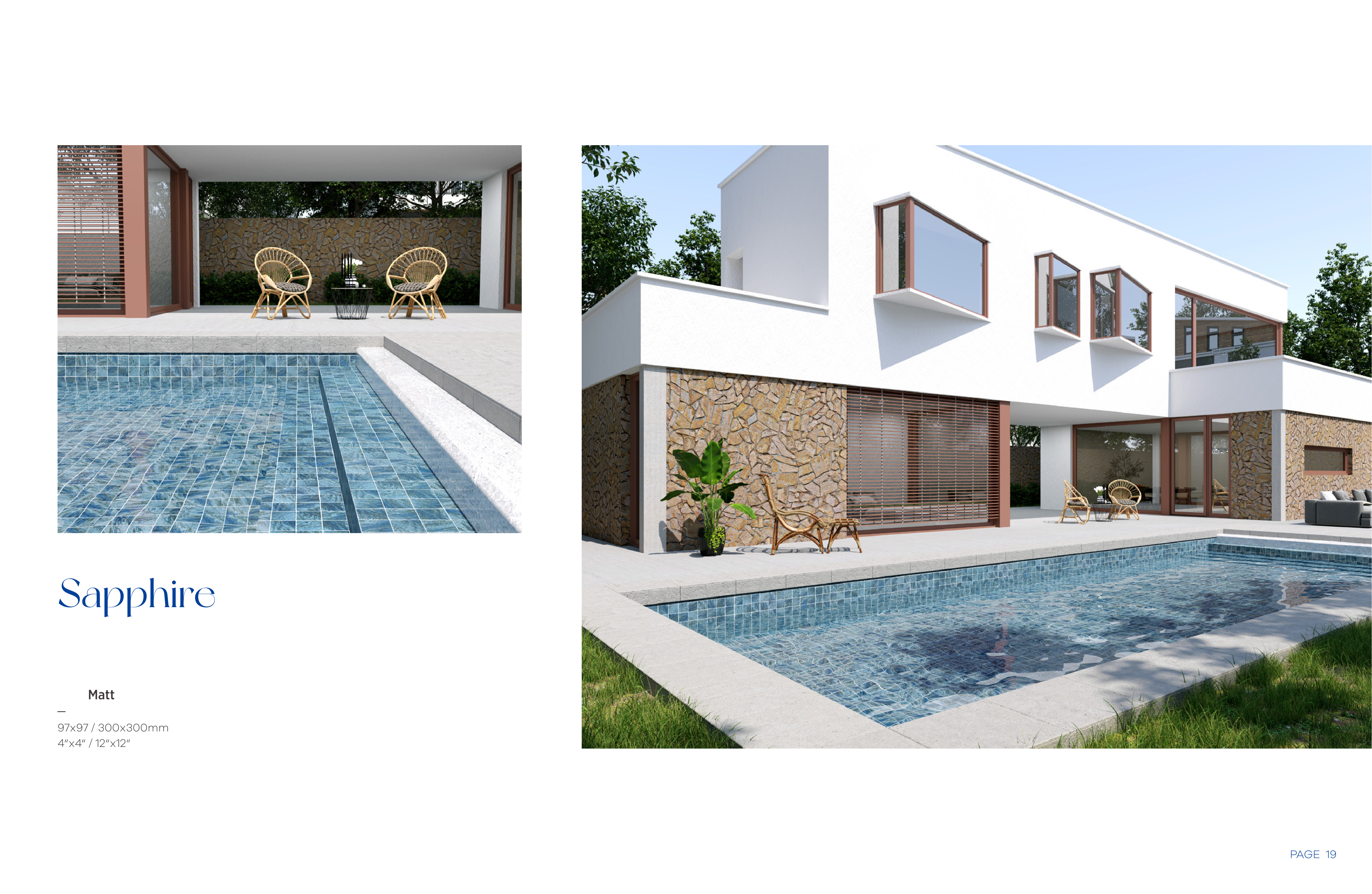 Pool Tiles and Mosaic - Tile(Small Stone) / Pool Tiles / Specialized Outdoor Tiles | CHEERFUL Kenya image 15 detail view