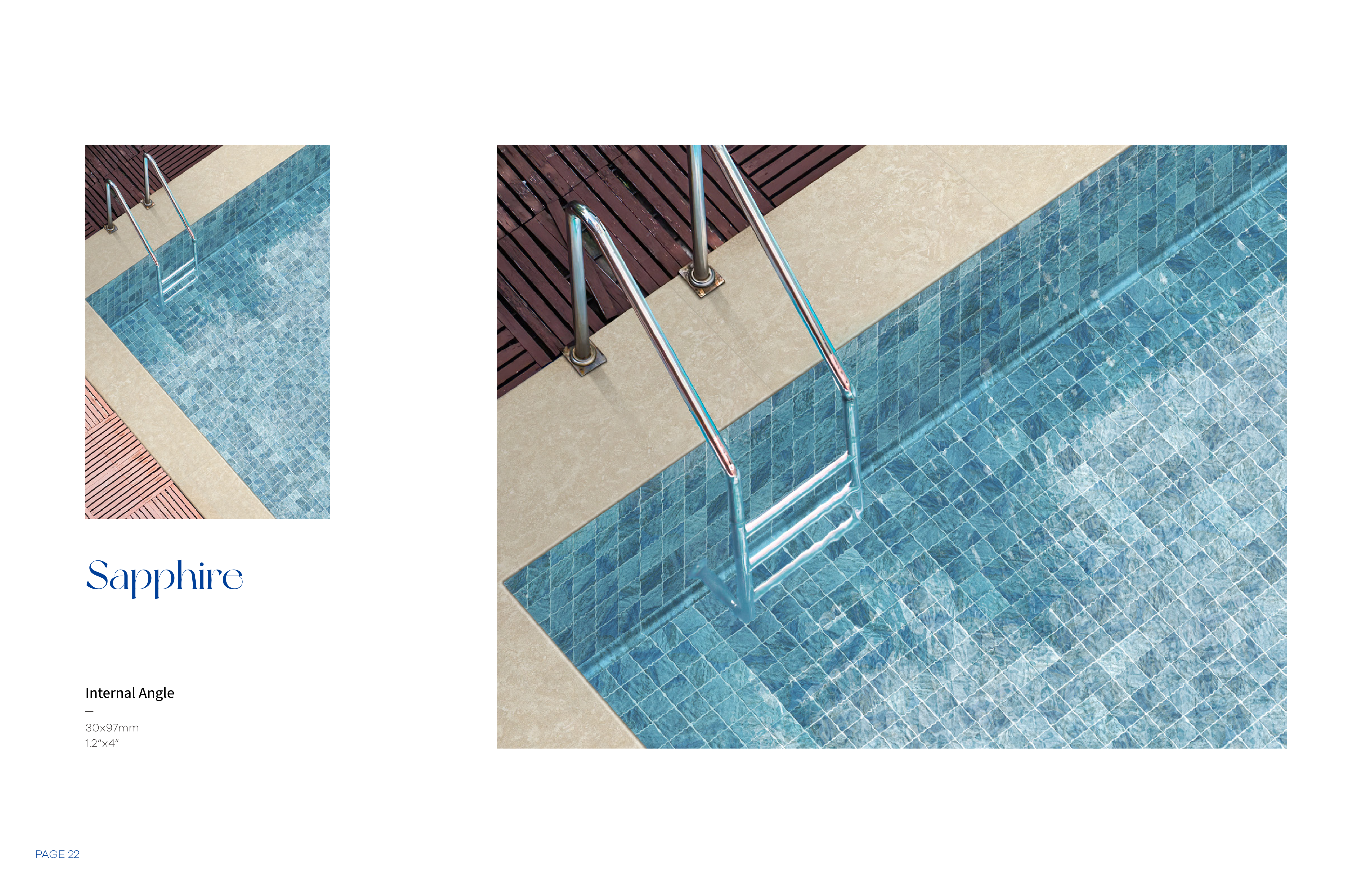 Pool Tiles and Mosaic - Tile(Small Stone) / Pool Tiles / Specialized Outdoor Tiles | CHEERFUL Kenya image 17 detail view