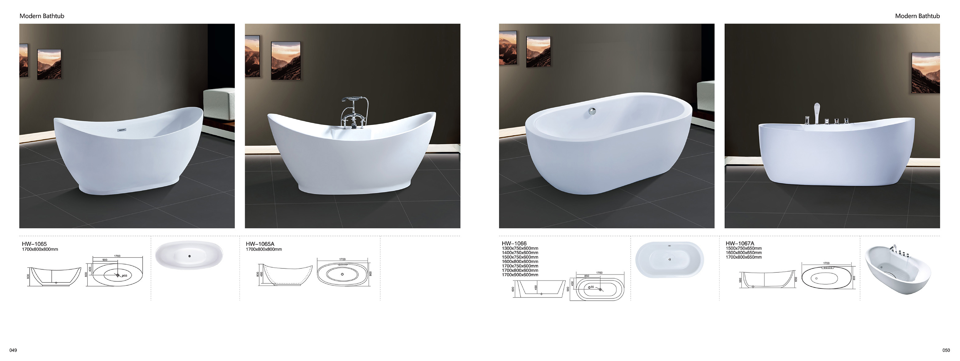 Bathtub - Modern Bathtub Series - Sanitary Ware | CHEERFUL Kenya image 21 detail view