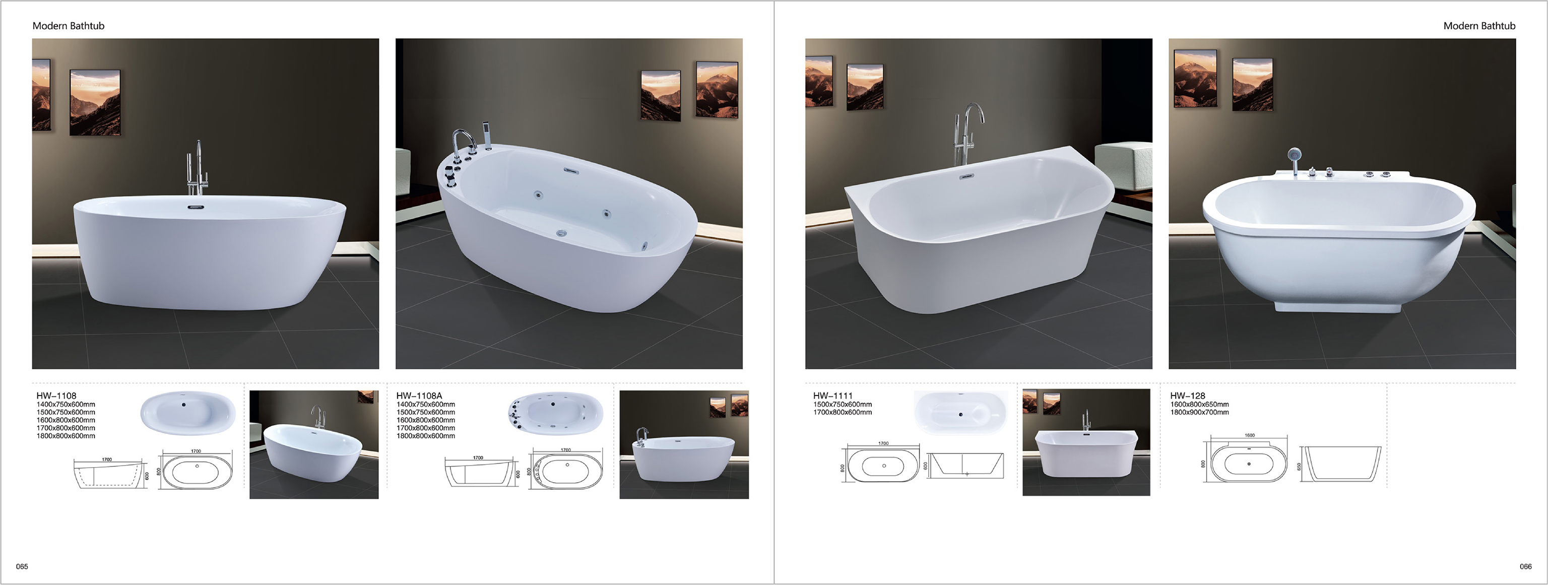 Bathtub - Modern Bathtub Series - Sanitary Ware | CHEERFUL Kenya image 29 detail view