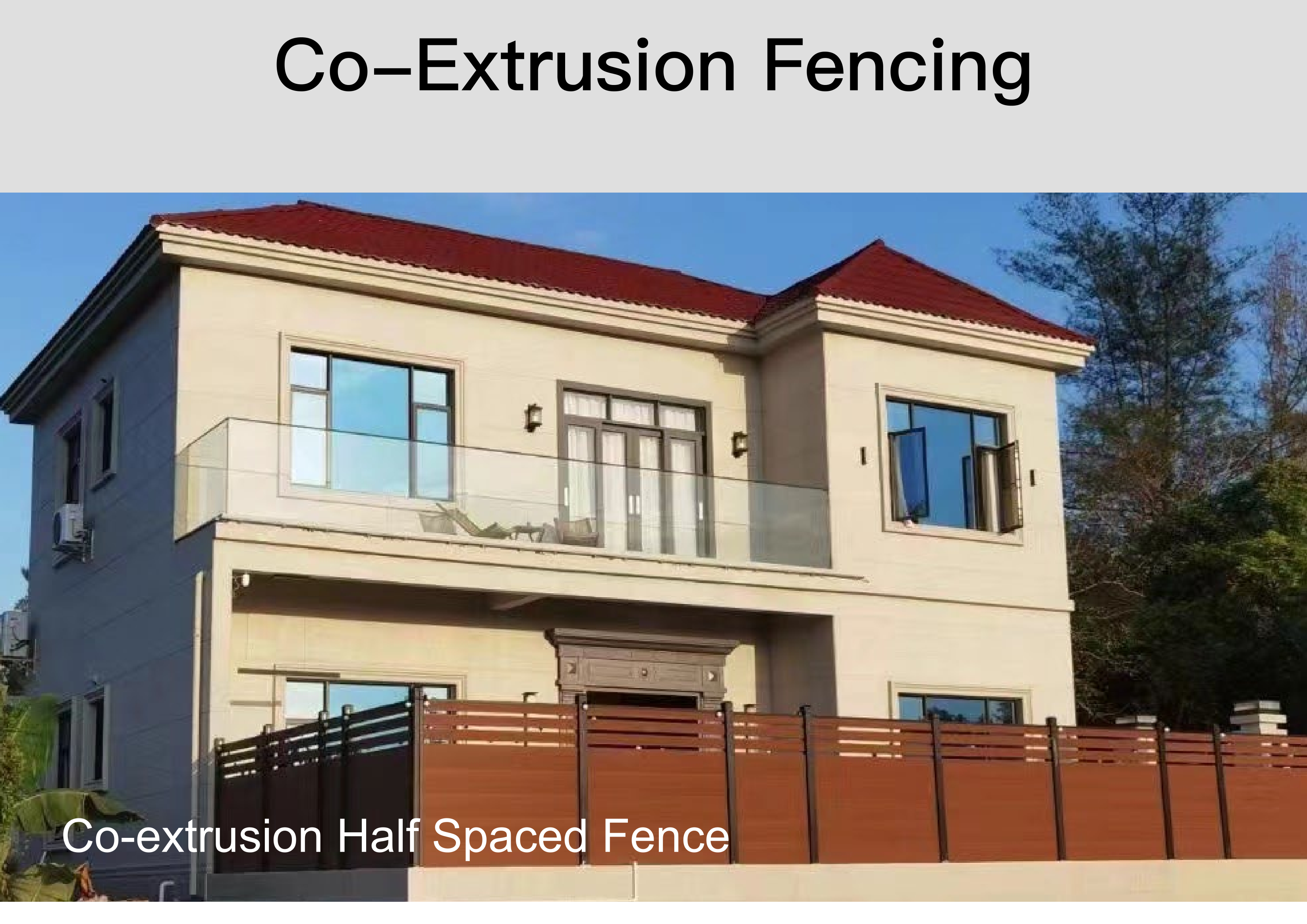 Co-Extrusion Fencing - WPC products | CHEERFUL Kenya detail view