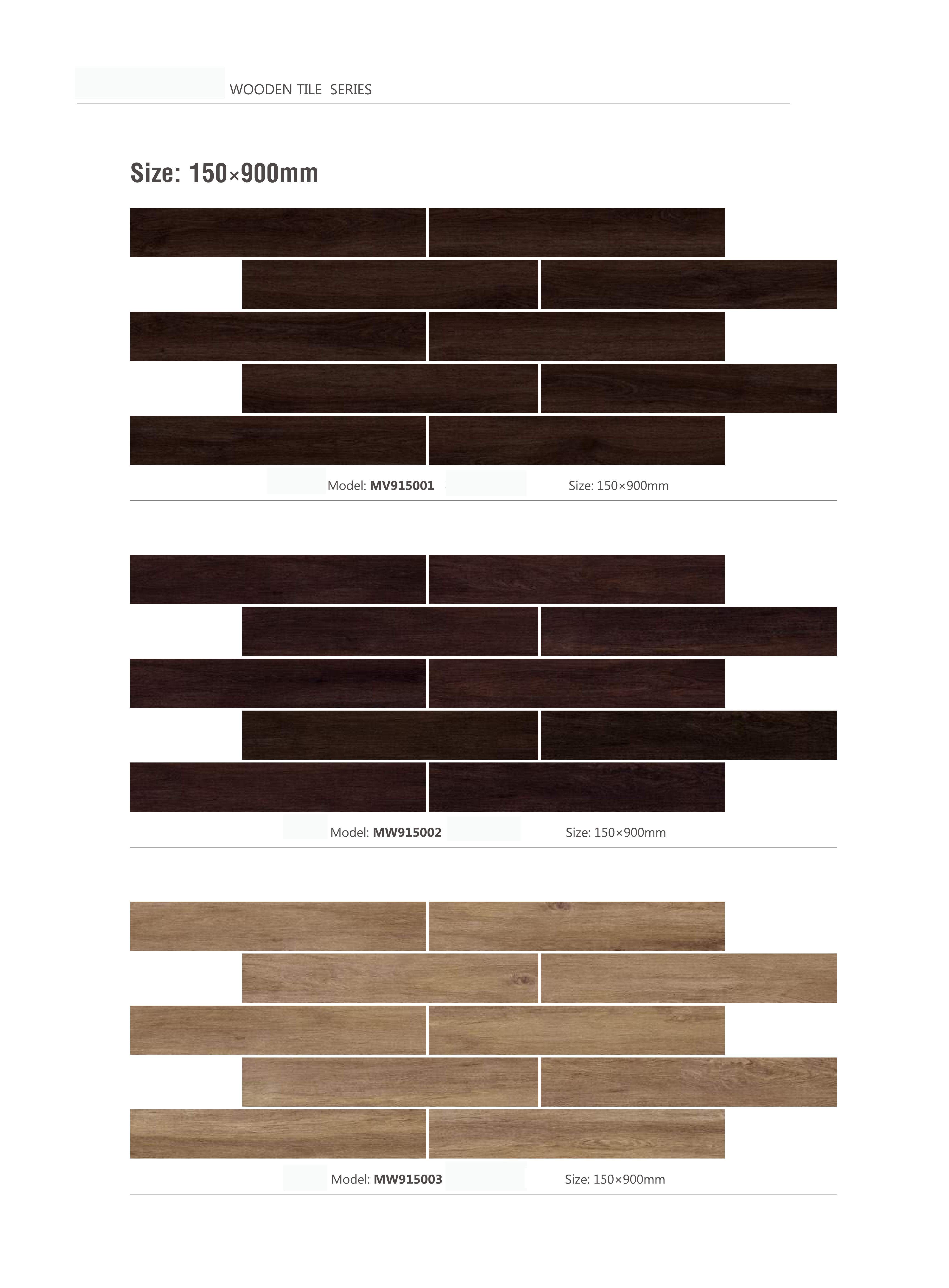 Wood-look tile series - Tile(Thick stone) | CHEERFUL Kenya detail view