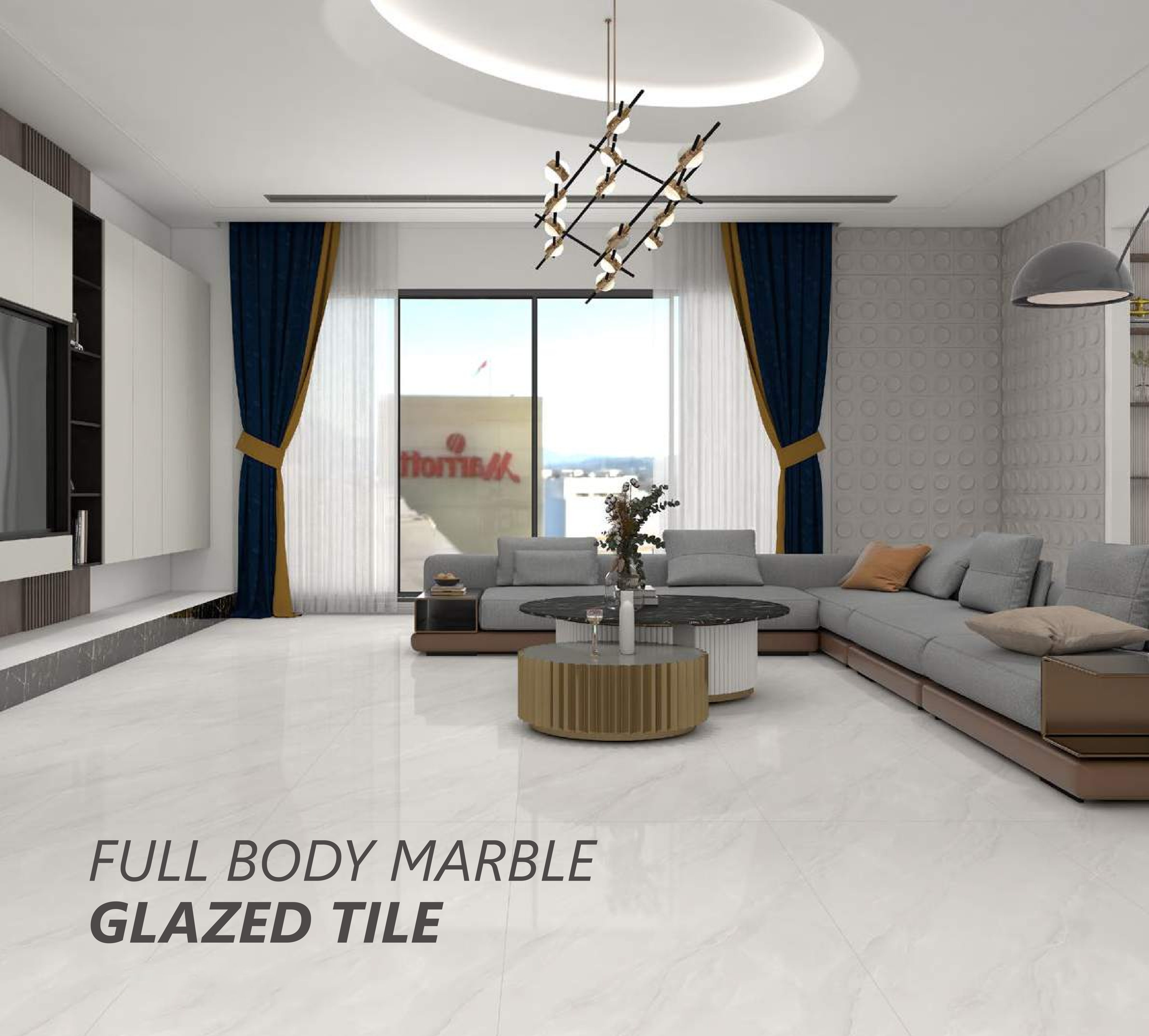 Diamond Full-Body Marble Series - Tile(Thick stone) | CHEERFUL Kenya