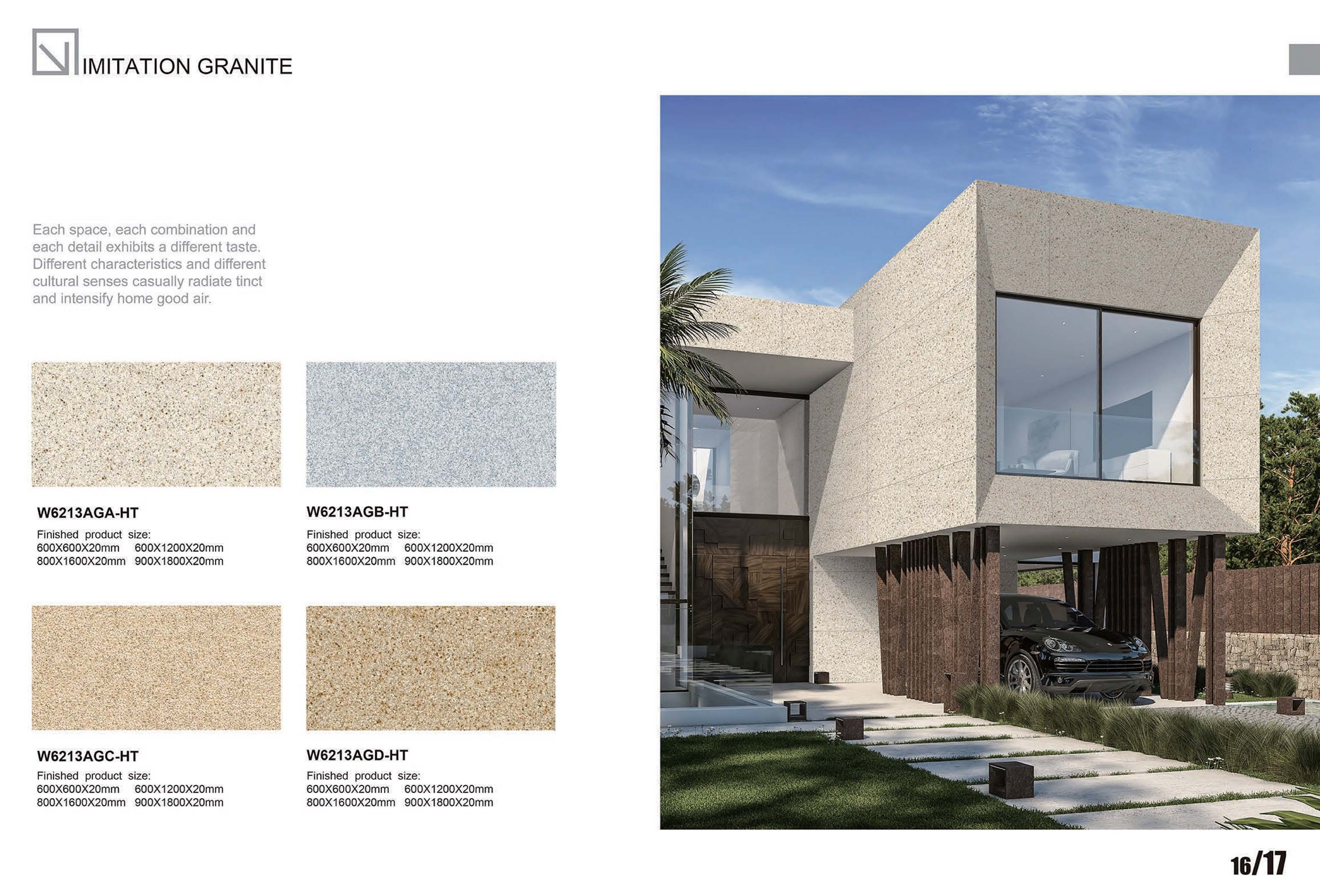 Tiles-IMITATION GRANITE - Tile(Thick stone) | CHEERFUL Kenya detail view
