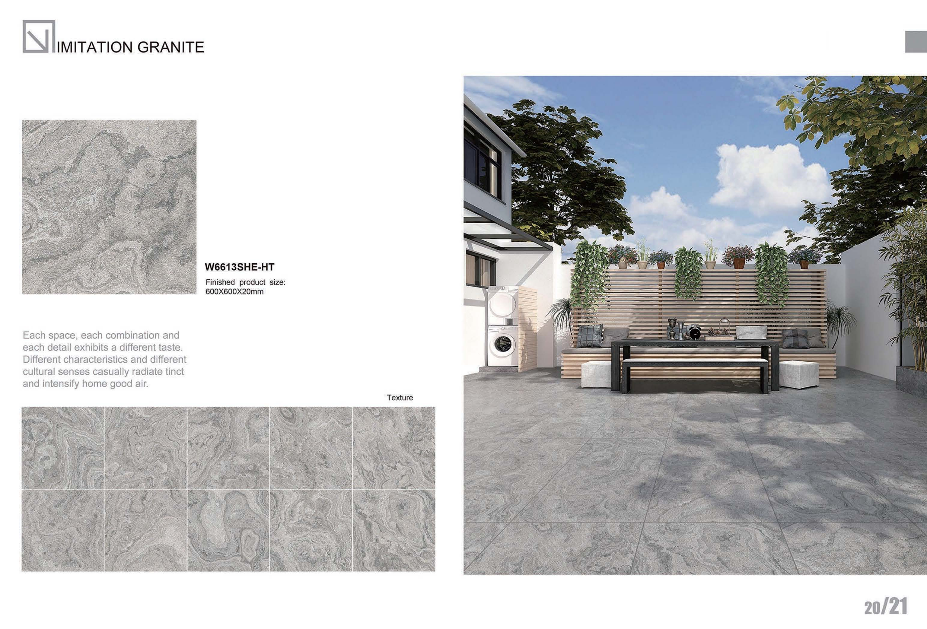 Tiles-IMITATION GRANITE - Tile(Thick stone) | CHEERFUL Kenya image 3 detail view