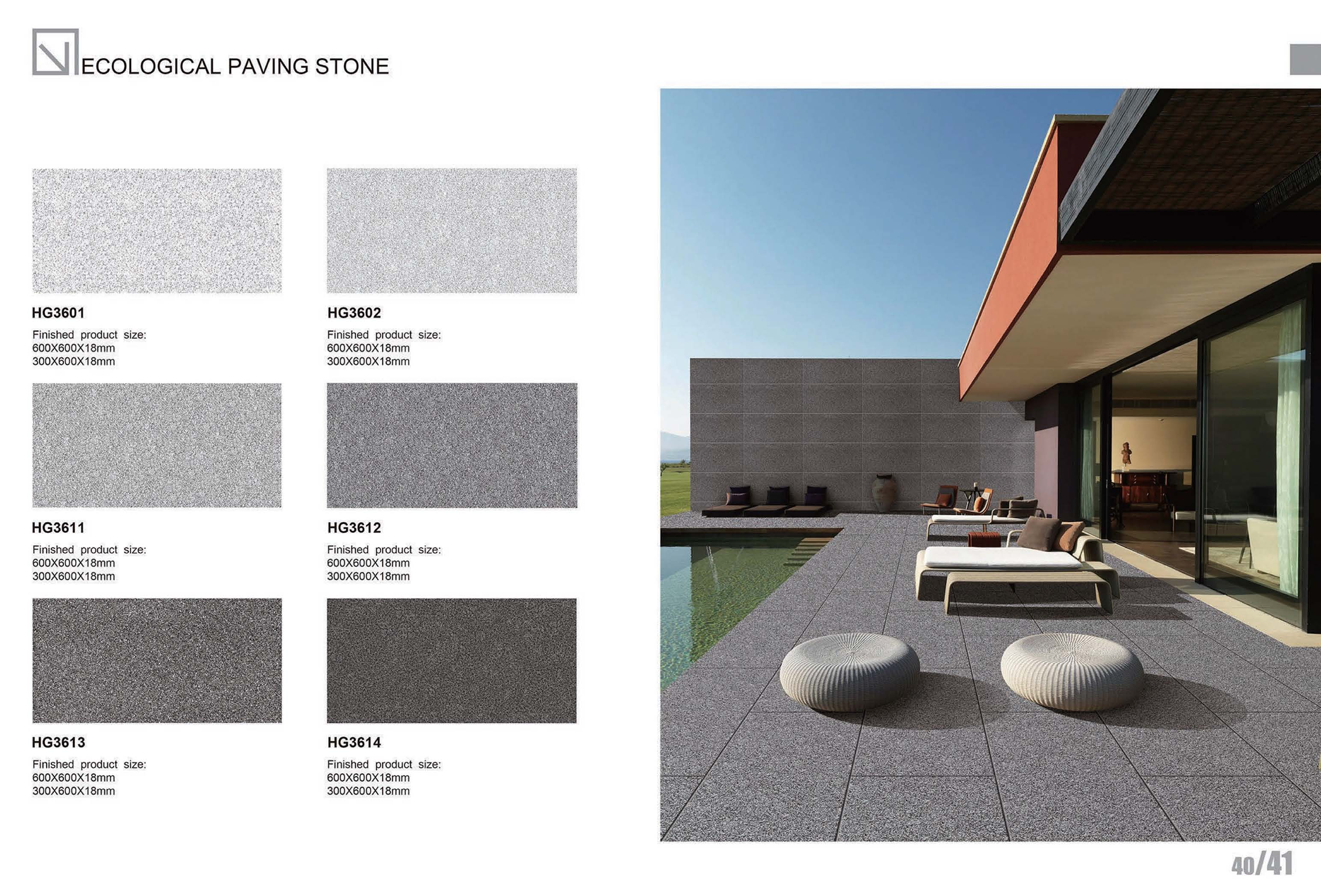 ECOLOGICAL PAVING STONE - Tile(Thick stone) | CHEERFUL Kenya detail view