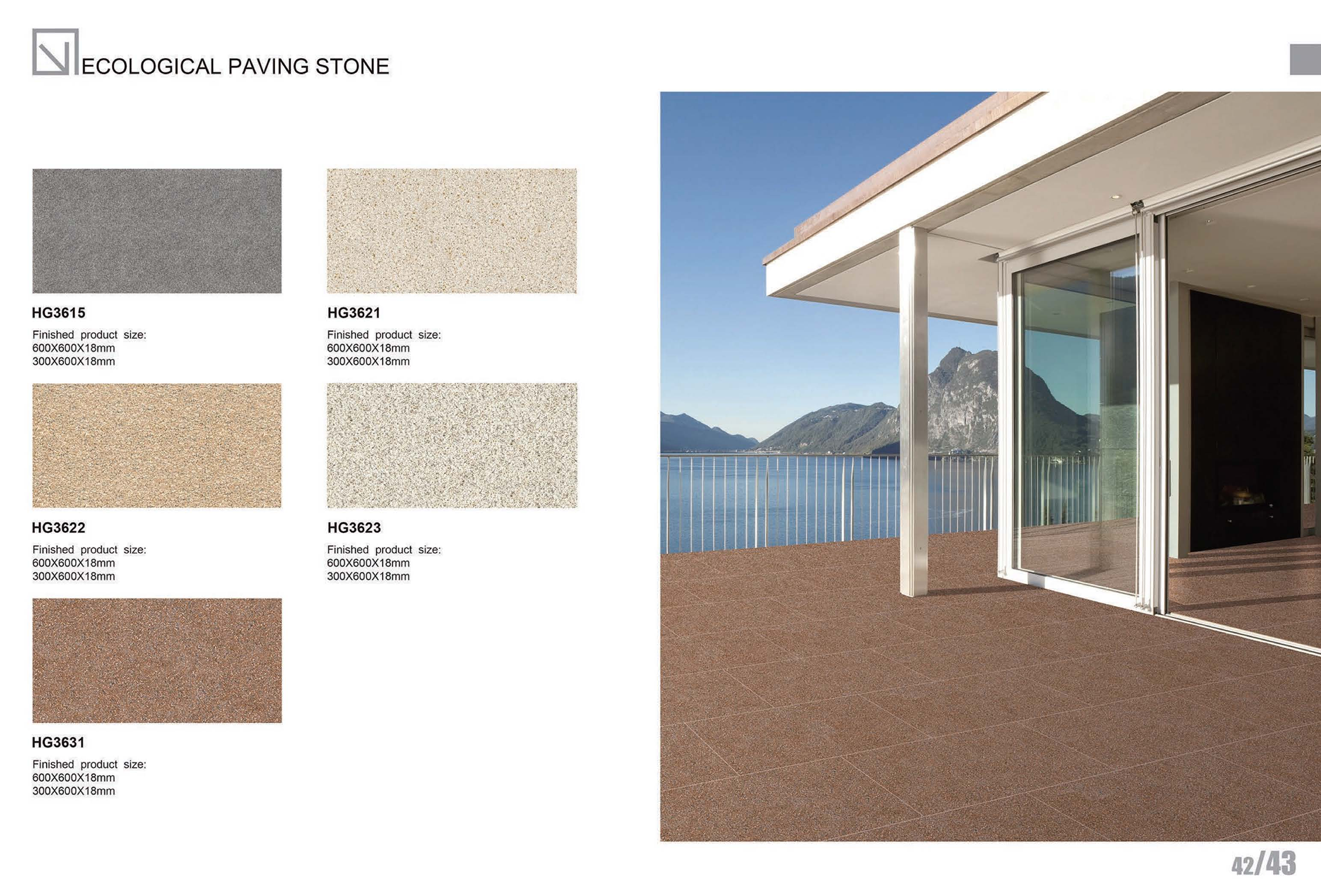 ECOLOGICAL PAVING STONE - Tile(Thick stone) | CHEERFUL Kenya image 2 detail view