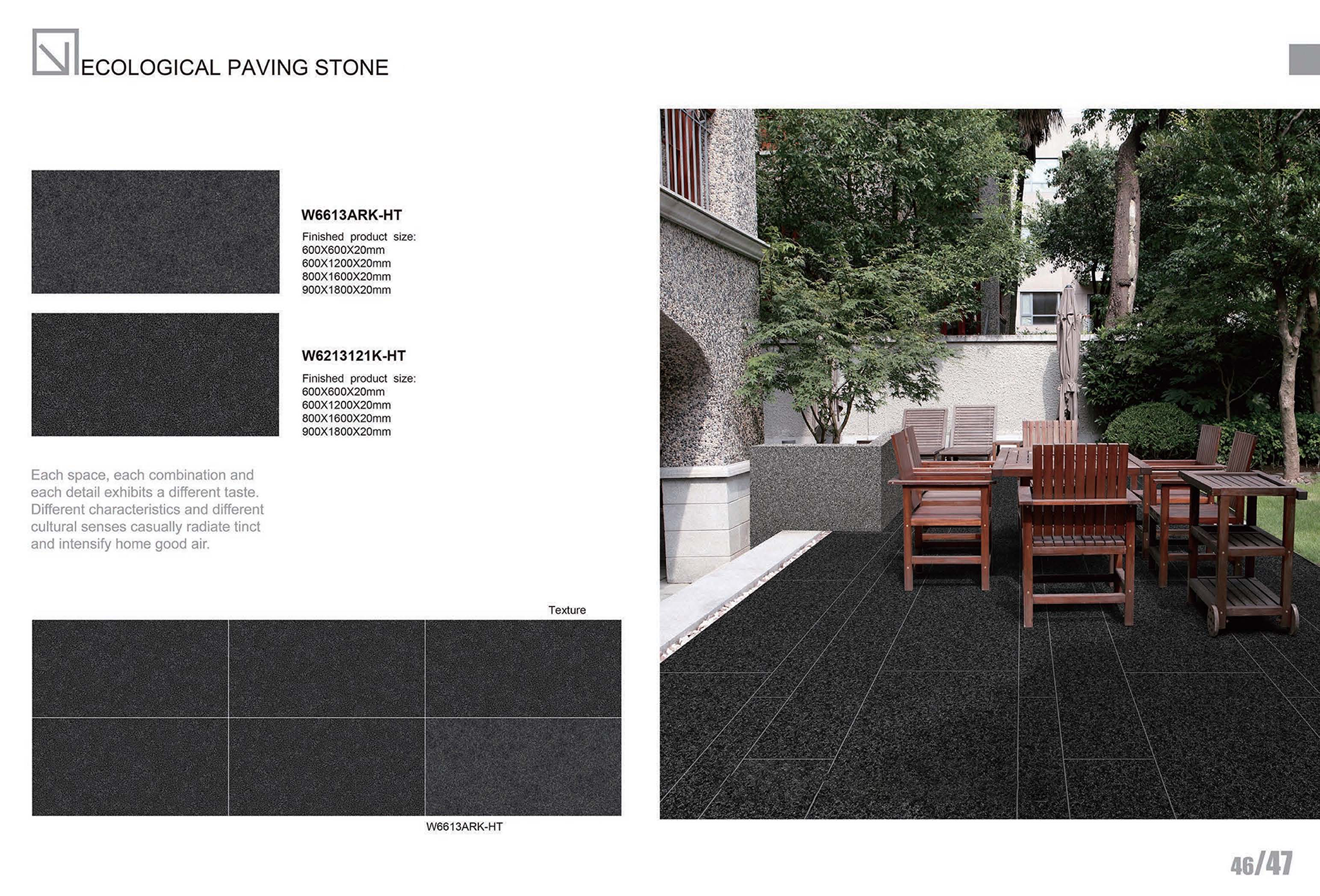 ECOLOGICAL PAVING STONE - Tile(Thick stone) | CHEERFUL Kenya image 4 detail view