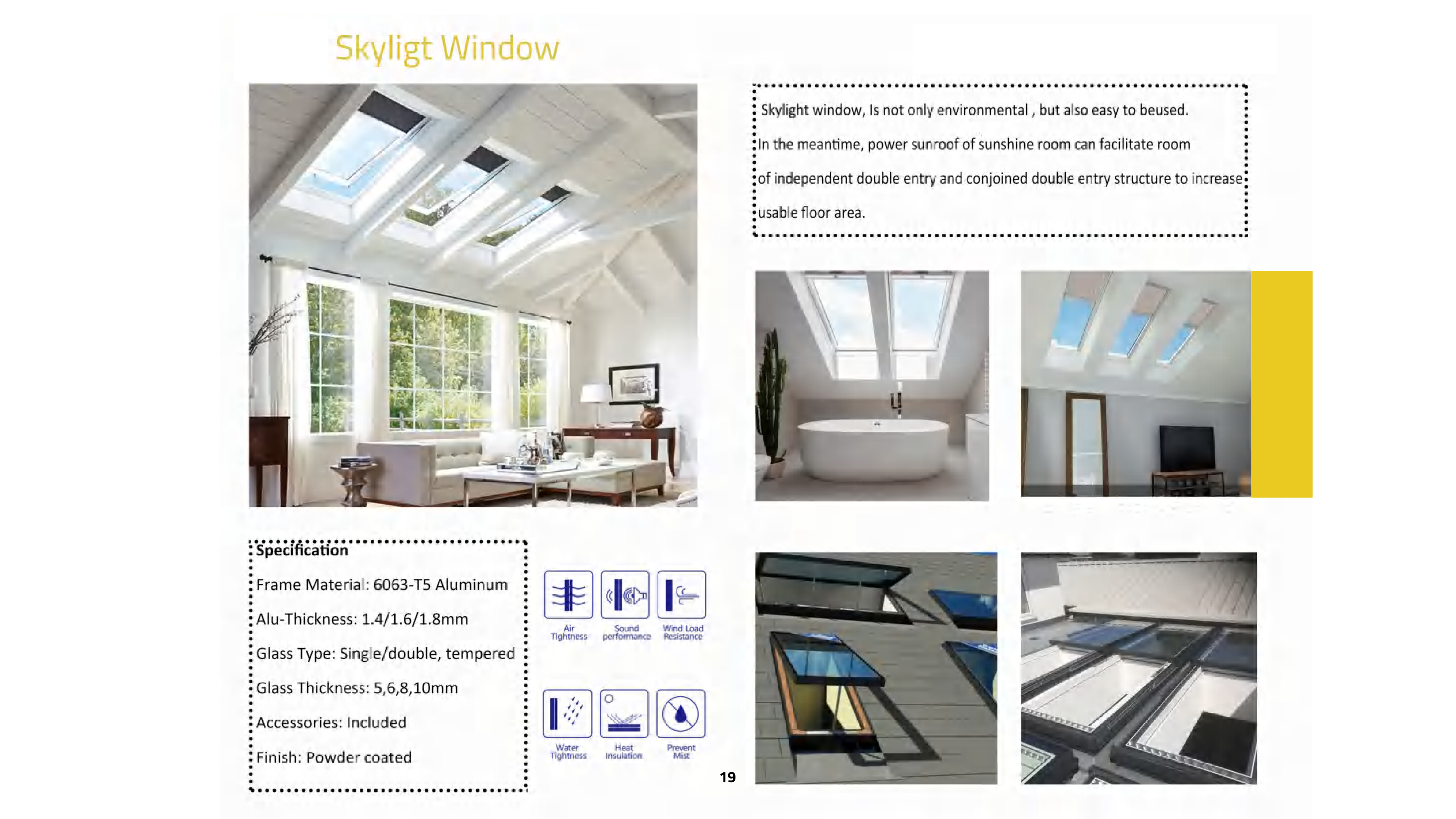 Tilt & Turn/Louver/Skylight Window - Door/Window | CHEERFUL Kenya image 3 detail view
