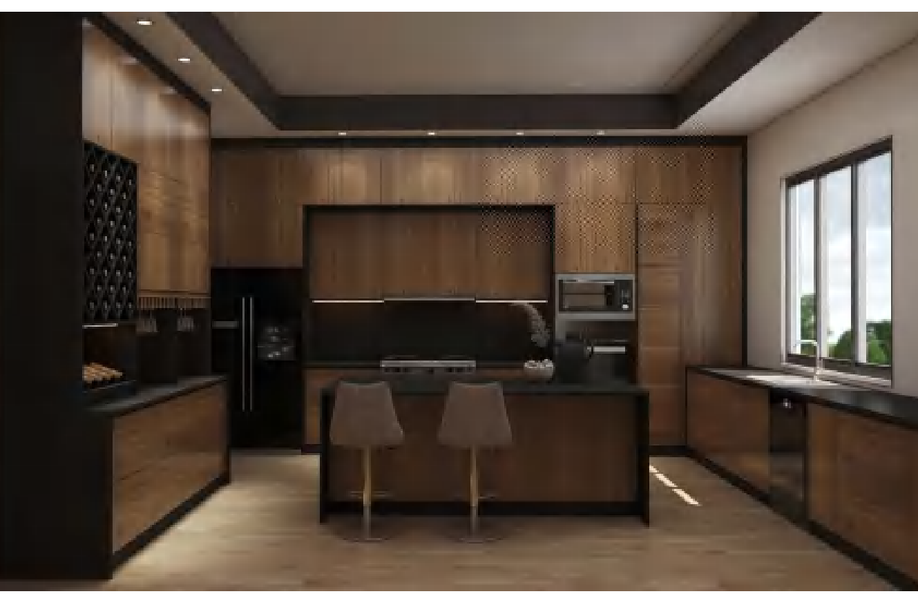 Melamine Kitchen - Custom Kitchen Cabinets & Countertop | CHEERFUL Kenya image 2