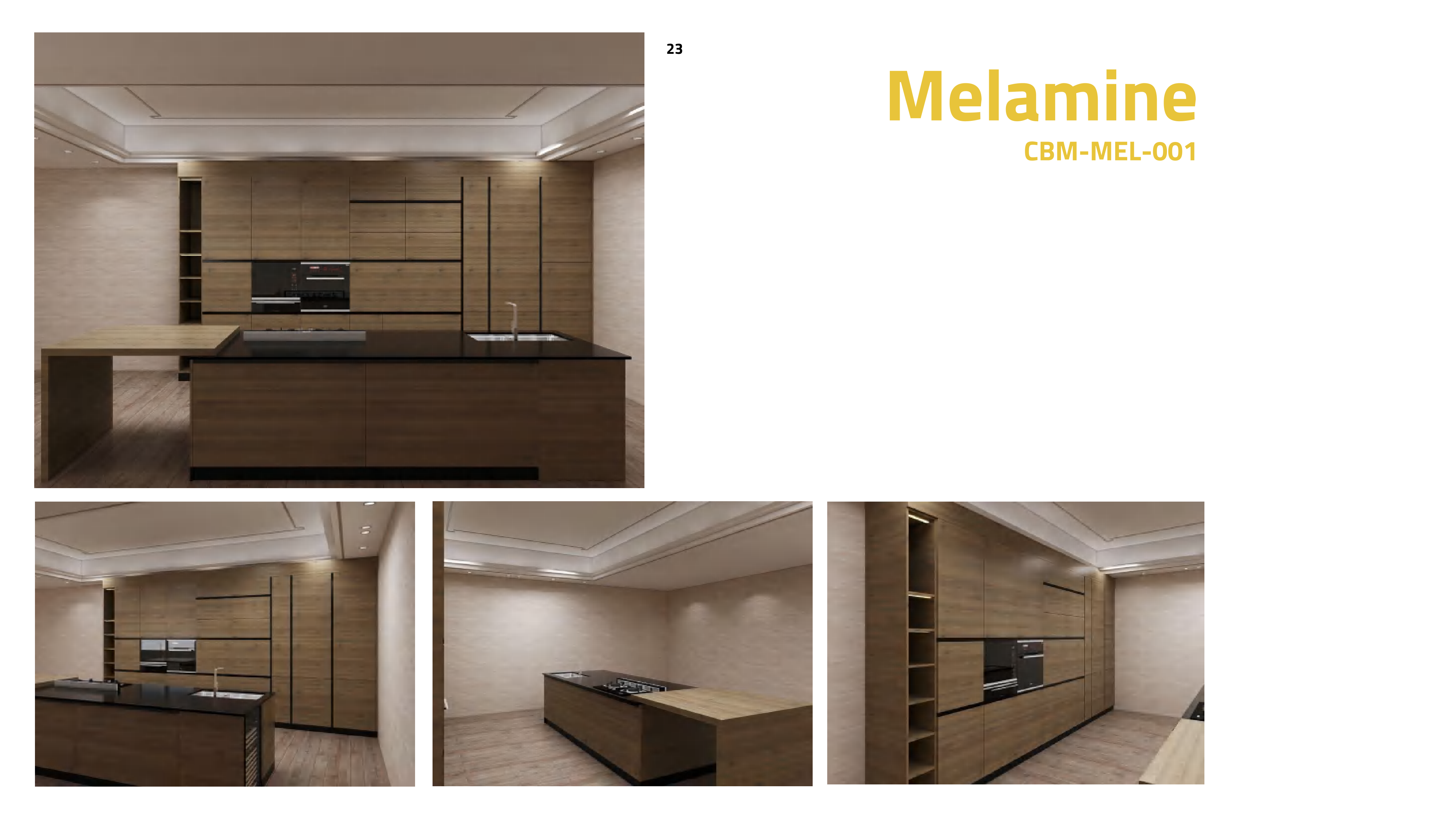 Melamine Kitchen - Custom Kitchen Cabinets & Countertop | CHEERFUL Kenya detail view