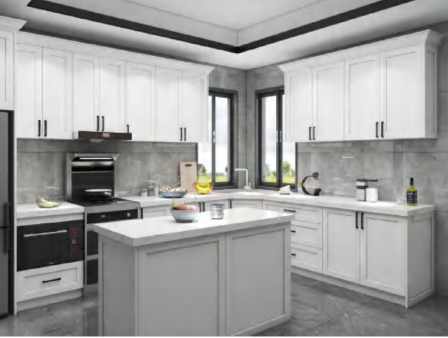 Classic Kitchen - Custom Kitchen Cabinets & Countertop | CHEERFUL Kenya image 5