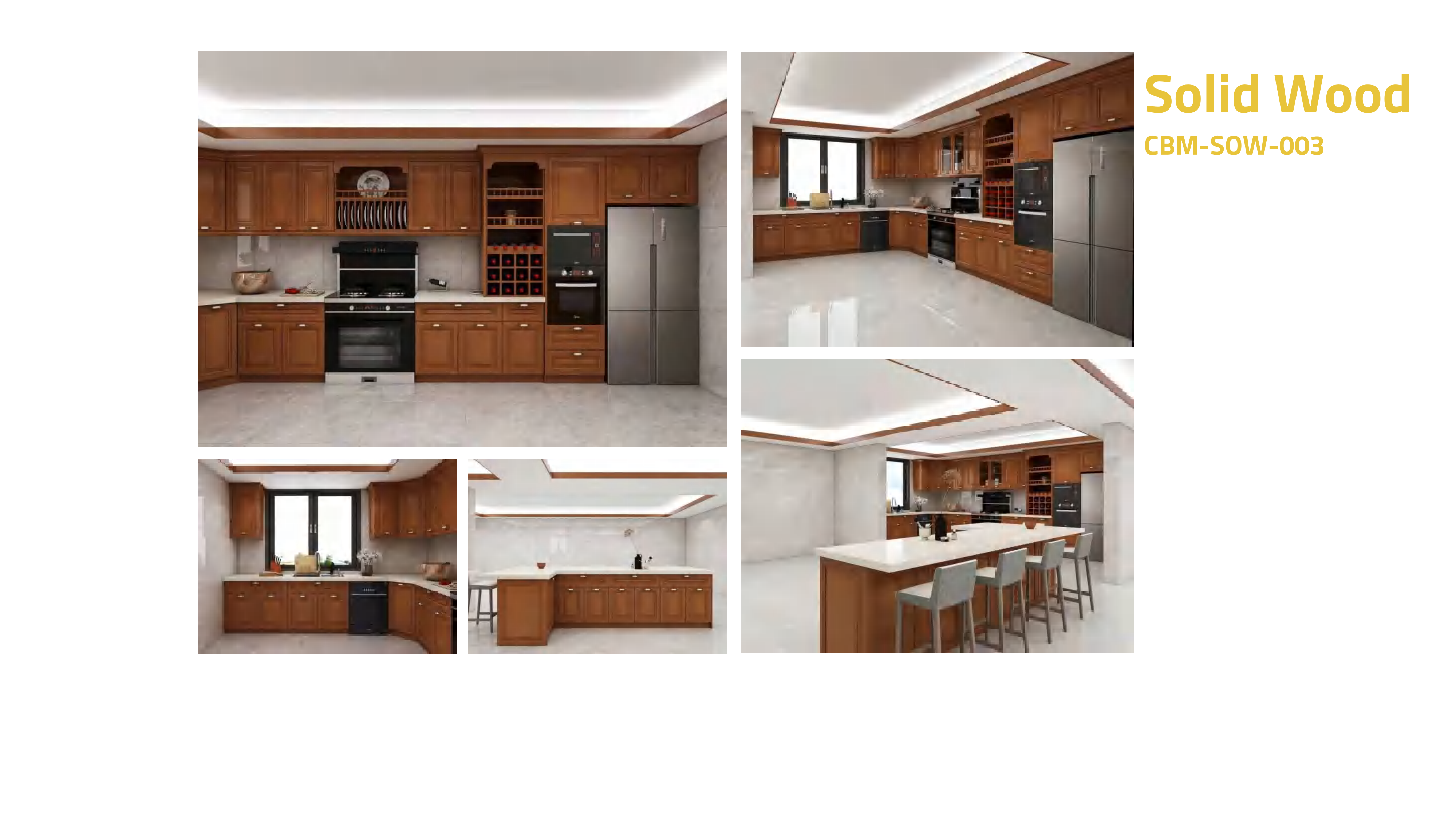 Classic Kitchen - Custom Kitchen Cabinets & Countertop | CHEERFUL Kenya image 3 detail view
