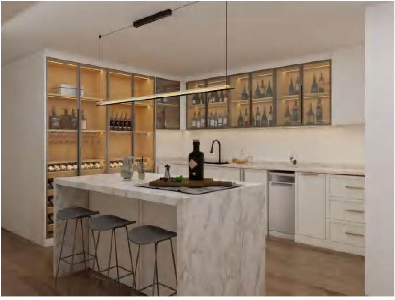 Bar - Custom Kitchen Cabinets & Countertop | CHEERFUL Kenya