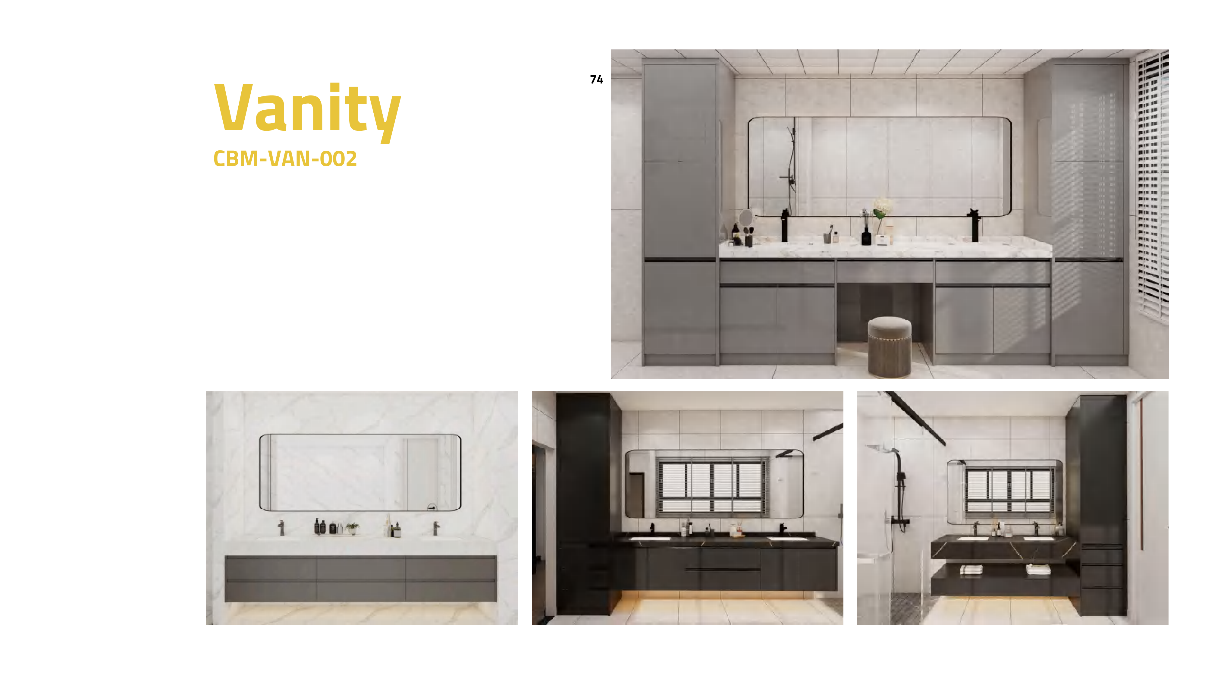 Vanity - Custom Kitchen Cabinets & Countertop | CHEERFUL Kenya image 2 detail view