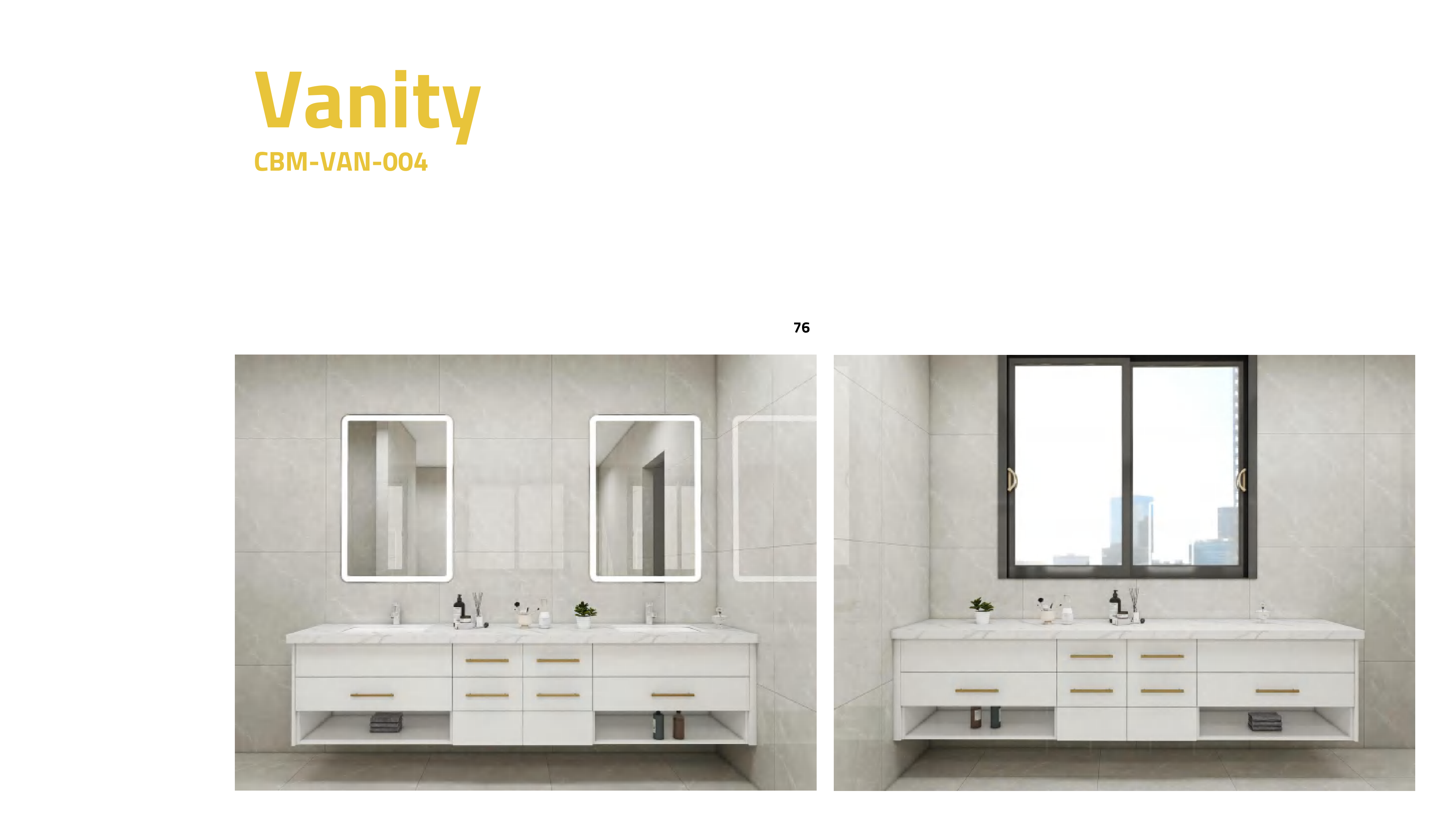 Vanity - Custom Kitchen Cabinets & Countertop | CHEERFUL Kenya image 4 detail view