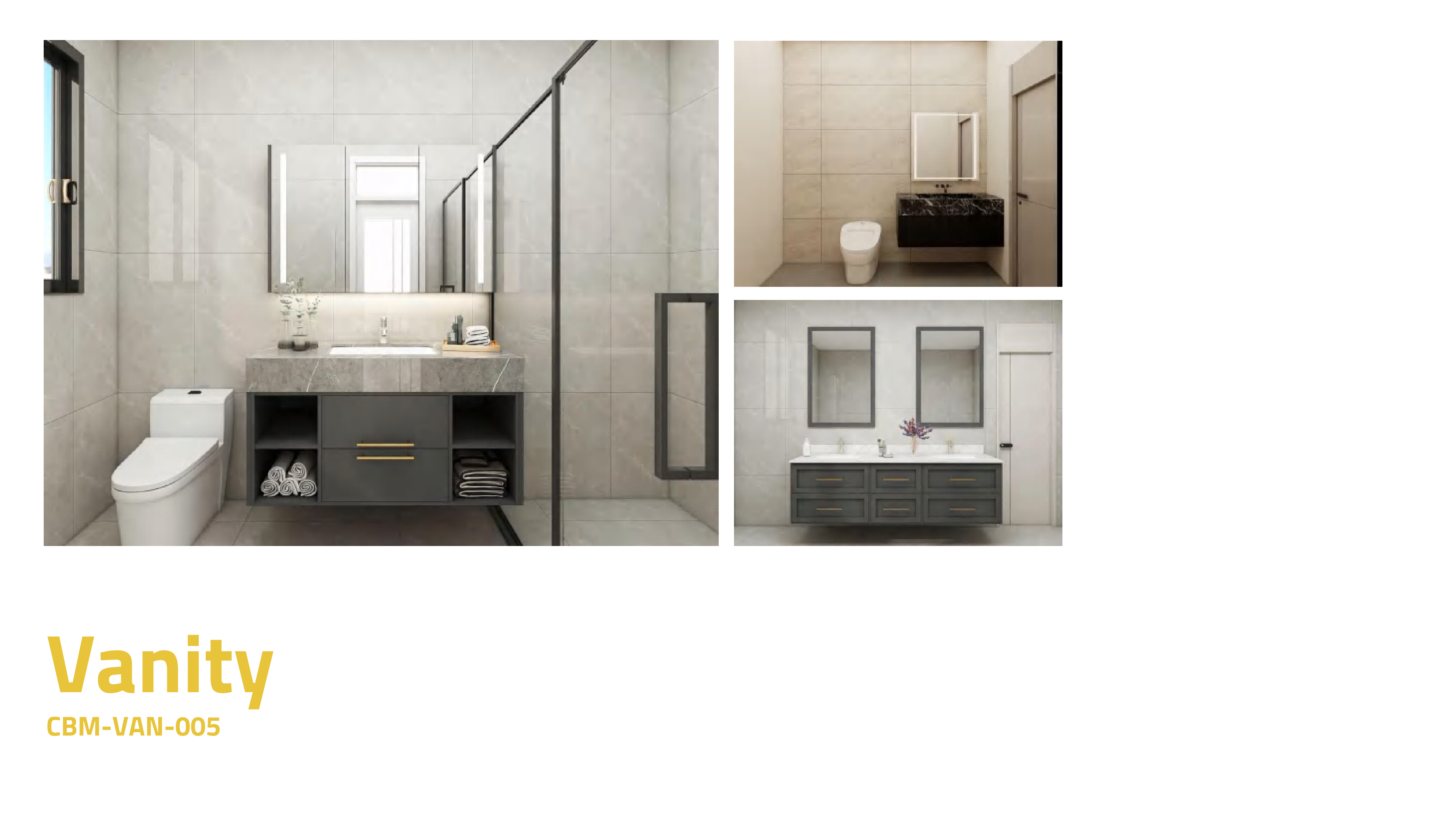 Vanity - Custom Kitchen Cabinets & Countertop | CHEERFUL Kenya image 5 detail view
