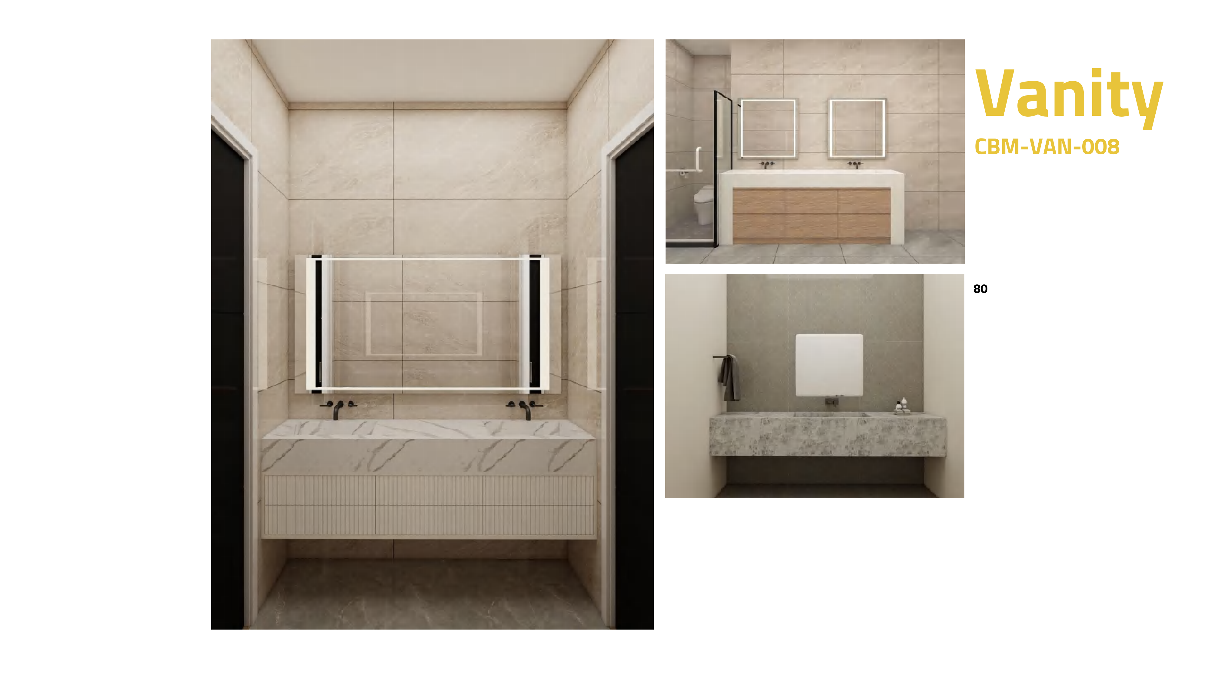 Vanity - Custom Kitchen Cabinets & Countertop | CHEERFUL Kenya image 8 detail view
