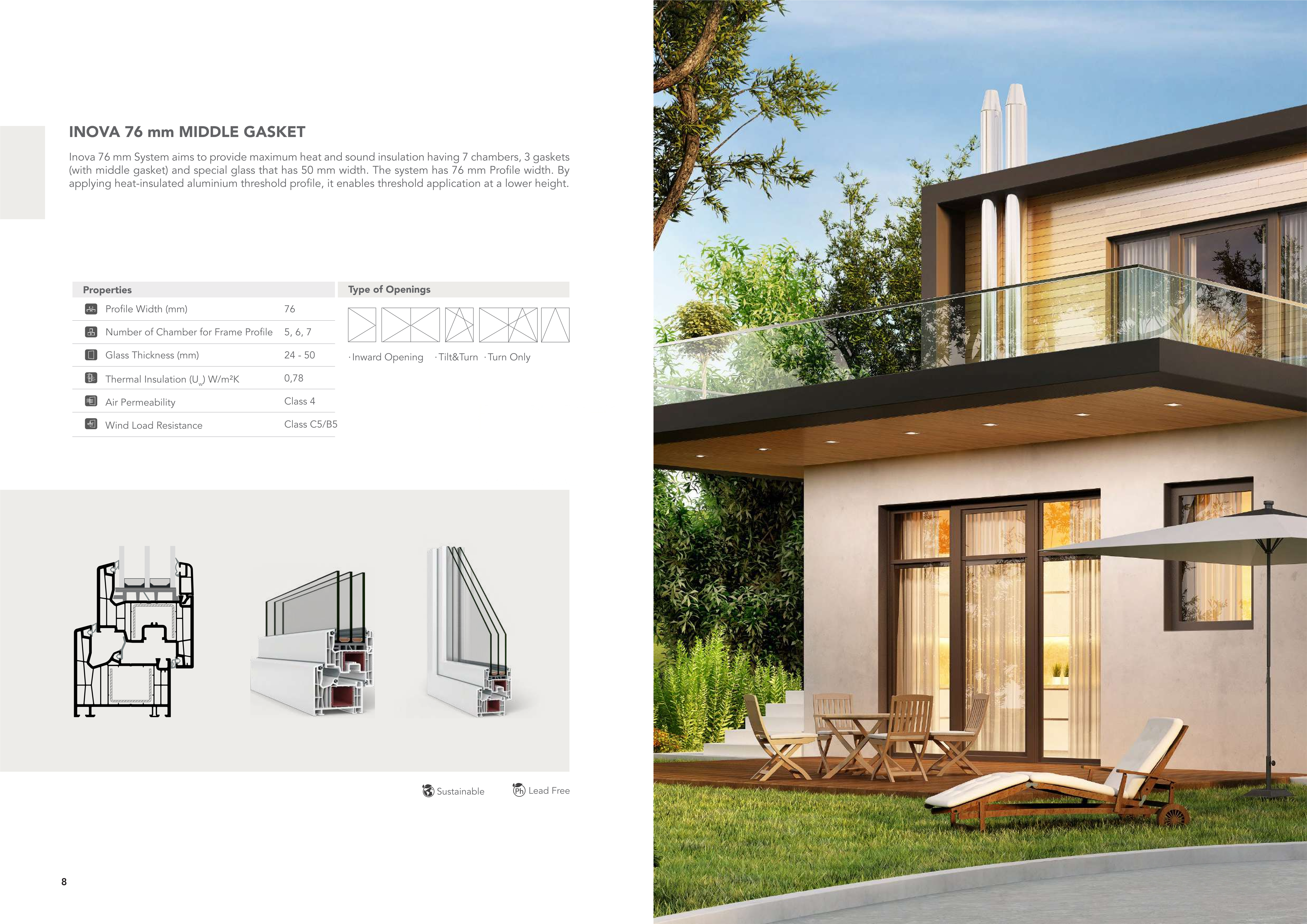 uPVC Door and Window Systems - Door/Window | CHEERFUL Kenya