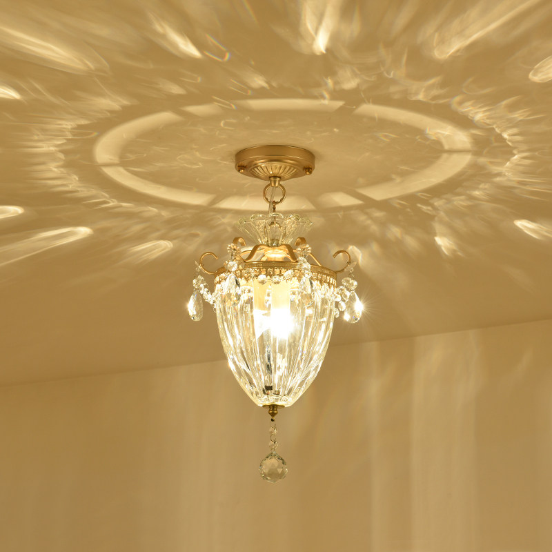 American style pendant lights, balcony hallway entrance lights, European style crystal pendant lights - Lighting Fixtures | CHEERFUL Kenya image 3