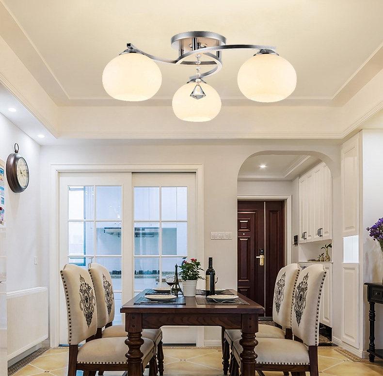 Bedroom lights, small living room lights, dining room pendant lights, three headed LED lights with replaceable bulbs - Lighting Fixtures | CHEERFUL Kenya image 2