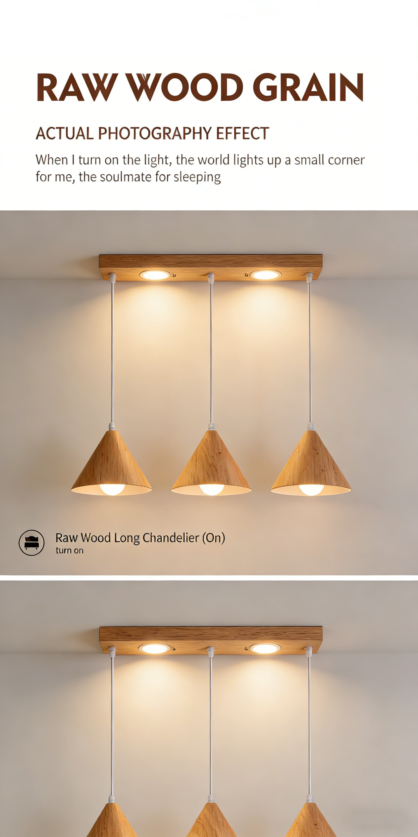New restaurant pendant light, modern and minimalist single headed dining table and bar lamp, creative bedside pendant light - Lighting Fixtures | CHEERFUL Kenya detail view