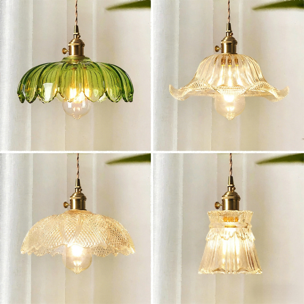 Vintage bedside corridor glass lamp bar cafe homestay restaurant chandelier - Lighting Fixtures | CHEERFUL Kenya image 8 detail view
