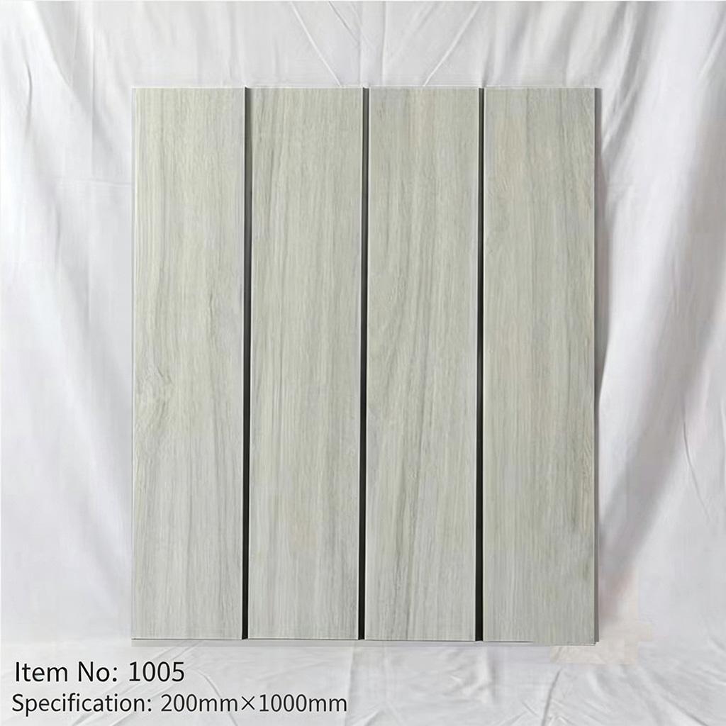 Straight-edge full-ceramic wood grain tiles, imitation solid wood floor tiles, living room anti-slip floor tiles - Flooring | CHEERFUL Kenya image 4