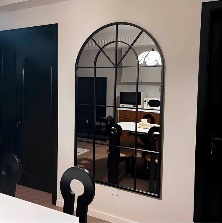 French-style arched wrought iron glass windows, interior decorative windows - Door/Window | CHEERFUL Kenya image 5 detail view