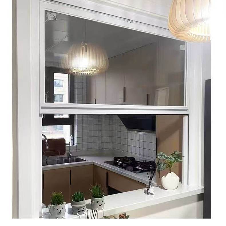 Aluminum alloy windows, American-style upward and downward lift windows for shop kitchens and bars - Door/Window | CHEERFUL Kenya image 2