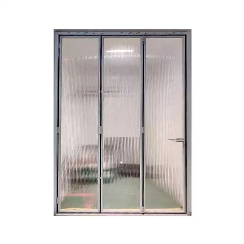 Aluminum alloy ultra-narrow folding doors and windows, open kitchen bar, bathroom partition folding doors - Door/Window | CHEERFUL Kenya image 3