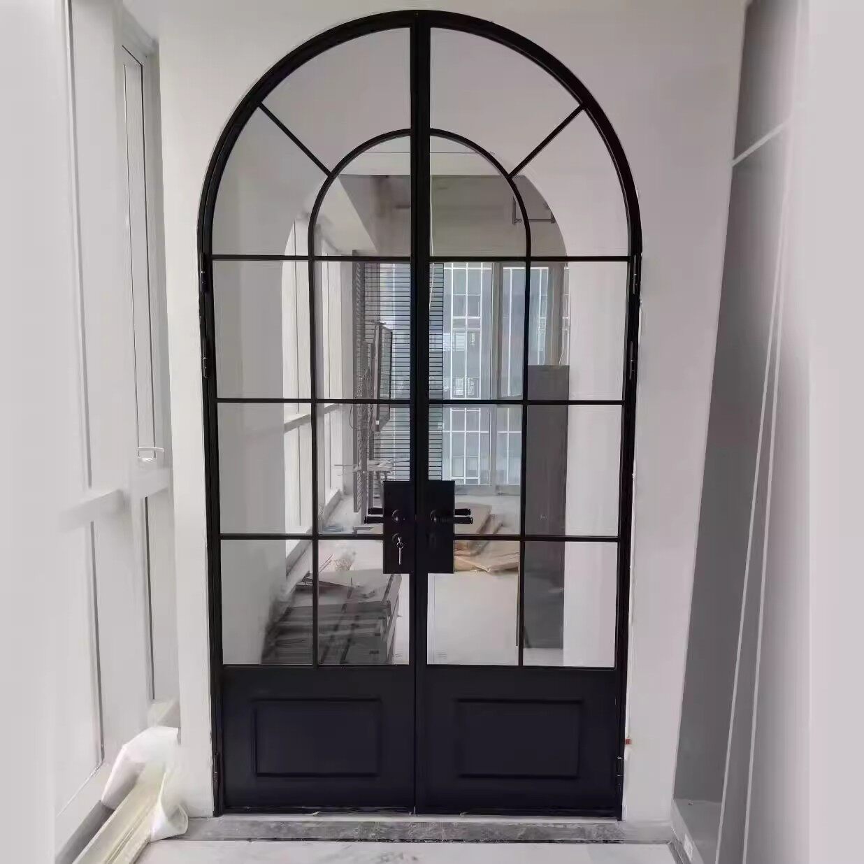Modern minimalist style, creative French checkered glass versatile doors and windows - Door/Window | CHEERFUL Kenya image 2 detail view