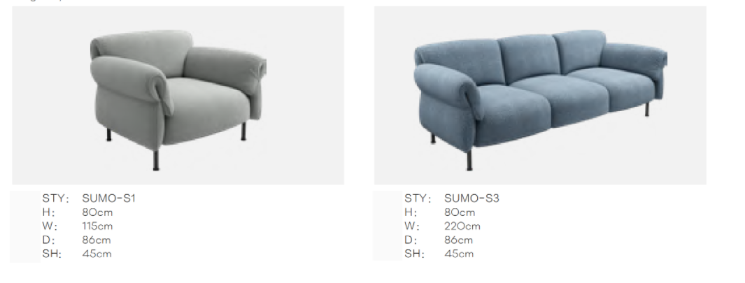 Sofa SUMO series - Indoor and Outdoor Furniture | CHEERFUL Kenya image 4 detail view
