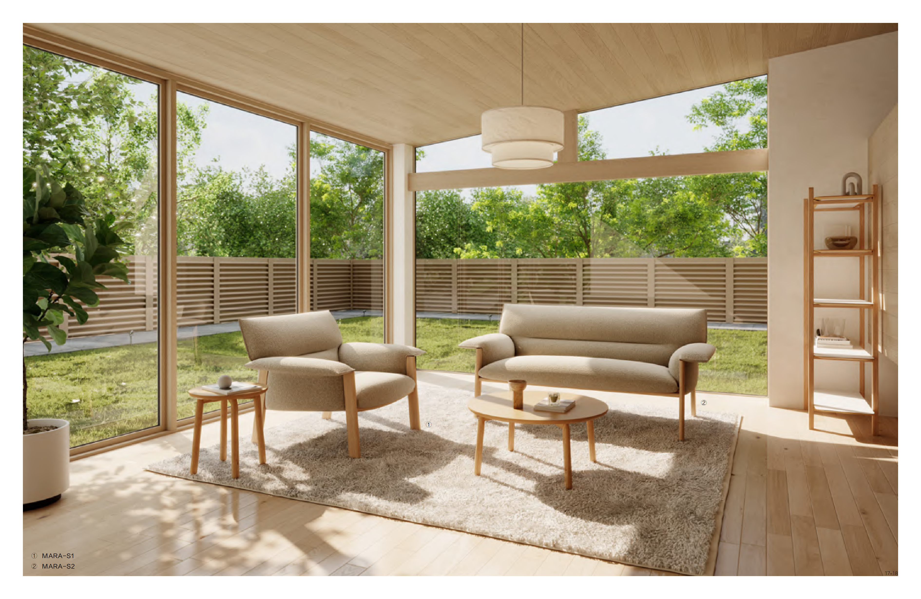 Sofa MARA series - Indoor and Outdoor Furniture | CHEERFUL Kenya detail view