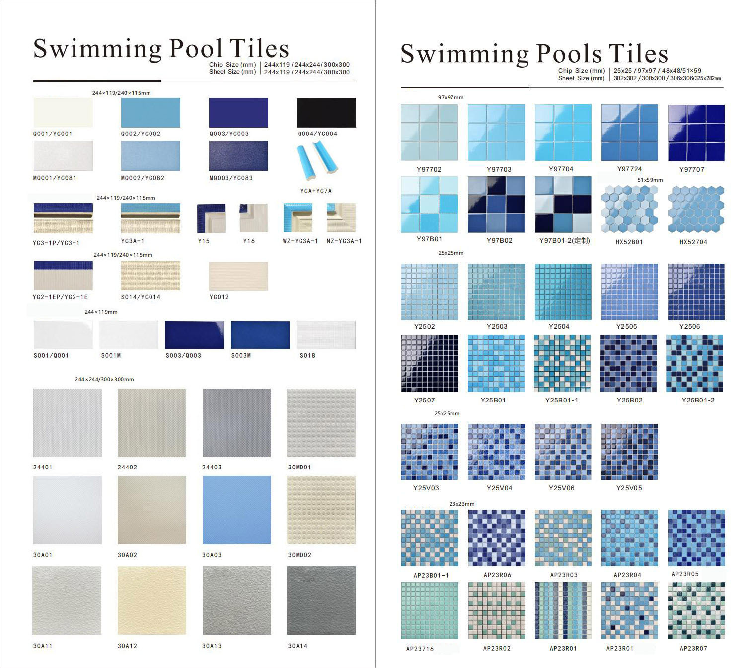 Swimming Pool Tiles - Tile(Small Stone) / Pool Tiles / Specialized Outdoor Tiles | CHEERFUL Kenya image 3 detail view