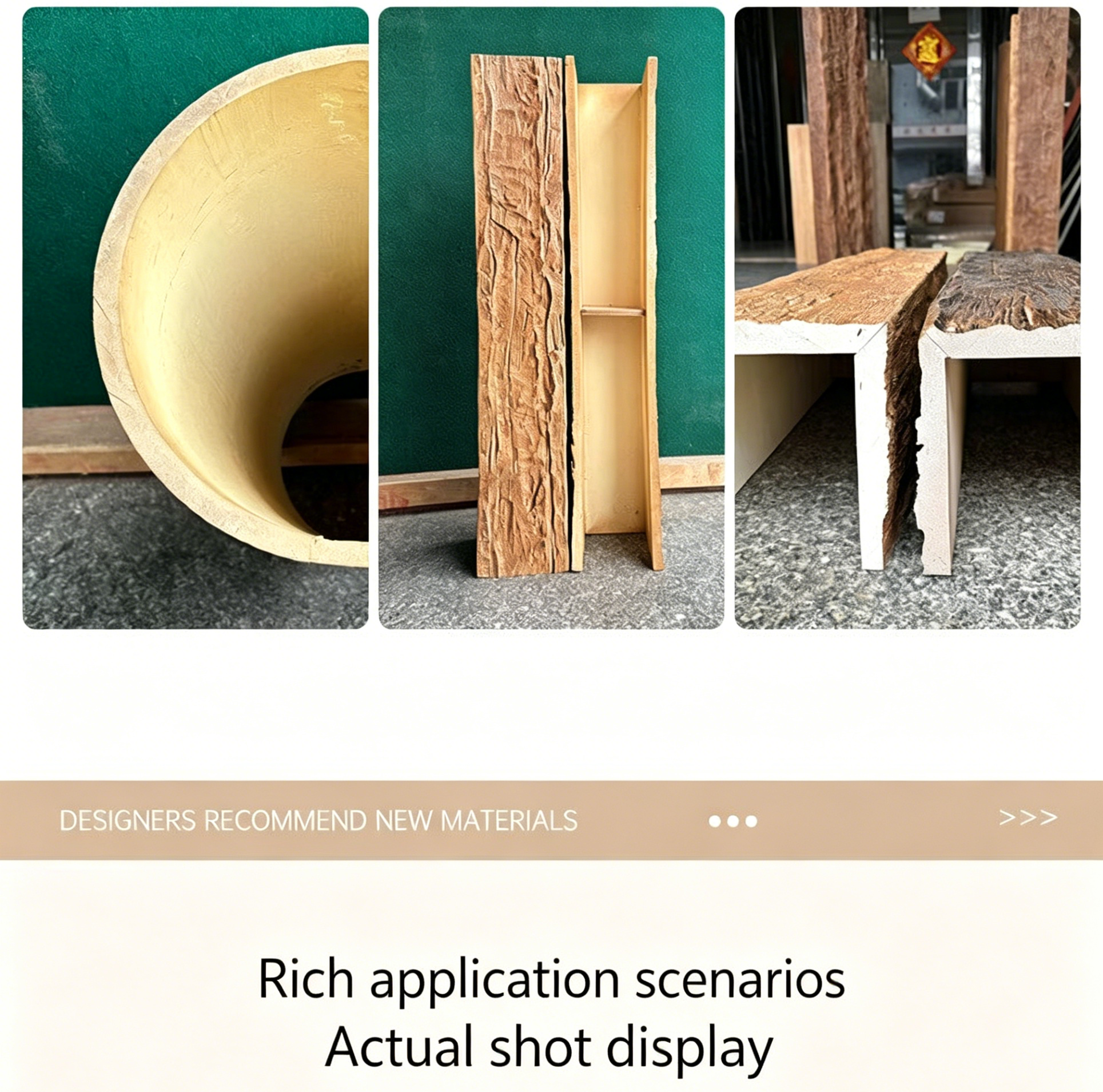 PU imitation solid wood fake beam - Technical Innovative Products | CHEERFUL Kenya image 3 detail view