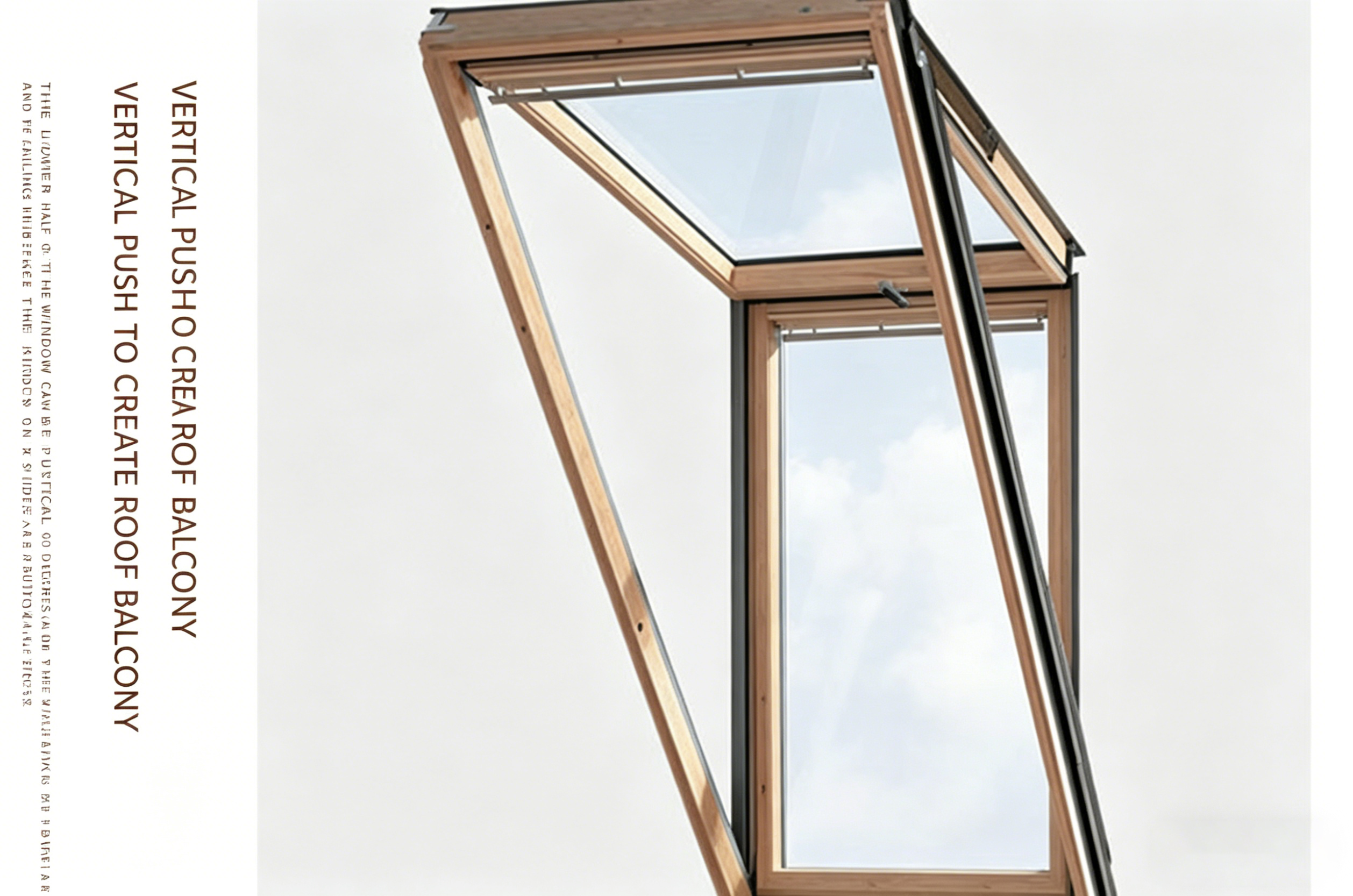 Skylight for daylighting, sloping roof skylight, attic skylight - Technical Innovative Products | CHEERFUL Kenya image 4 detail view