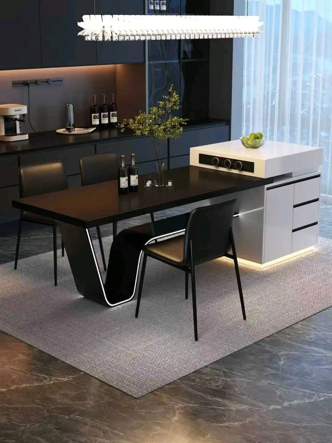Island Dragon Head up Series - Custom Kitchen Cabinets & Countertop | CHEERFUL Kenya image 4 detail view