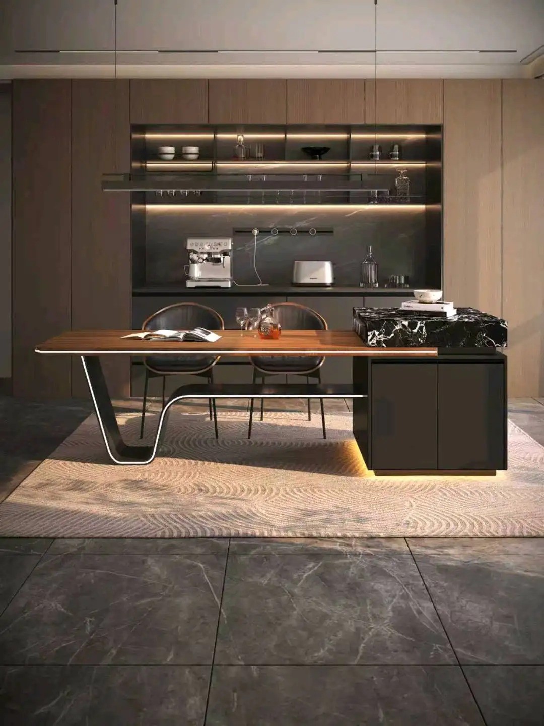 Island Dragon Head up Series - Custom Kitchen Cabinets & Countertop | CHEERFUL Kenya image 14 detail view