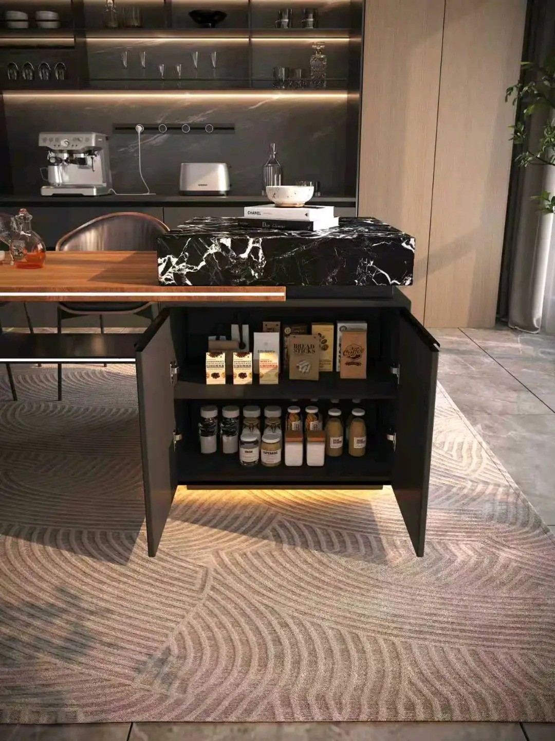 Island Dragon Head up Series - Custom Kitchen Cabinets & Countertop | CHEERFUL Kenya image 15 detail view