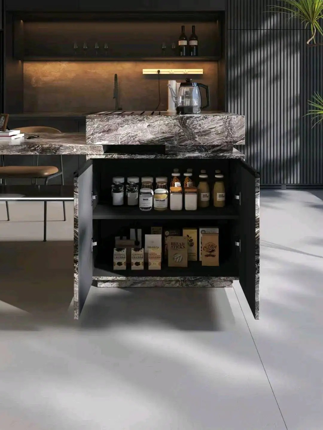 Island Dragon Head up Series - Custom Kitchen Cabinets & Countertop | CHEERFUL Kenya image 19 detail view