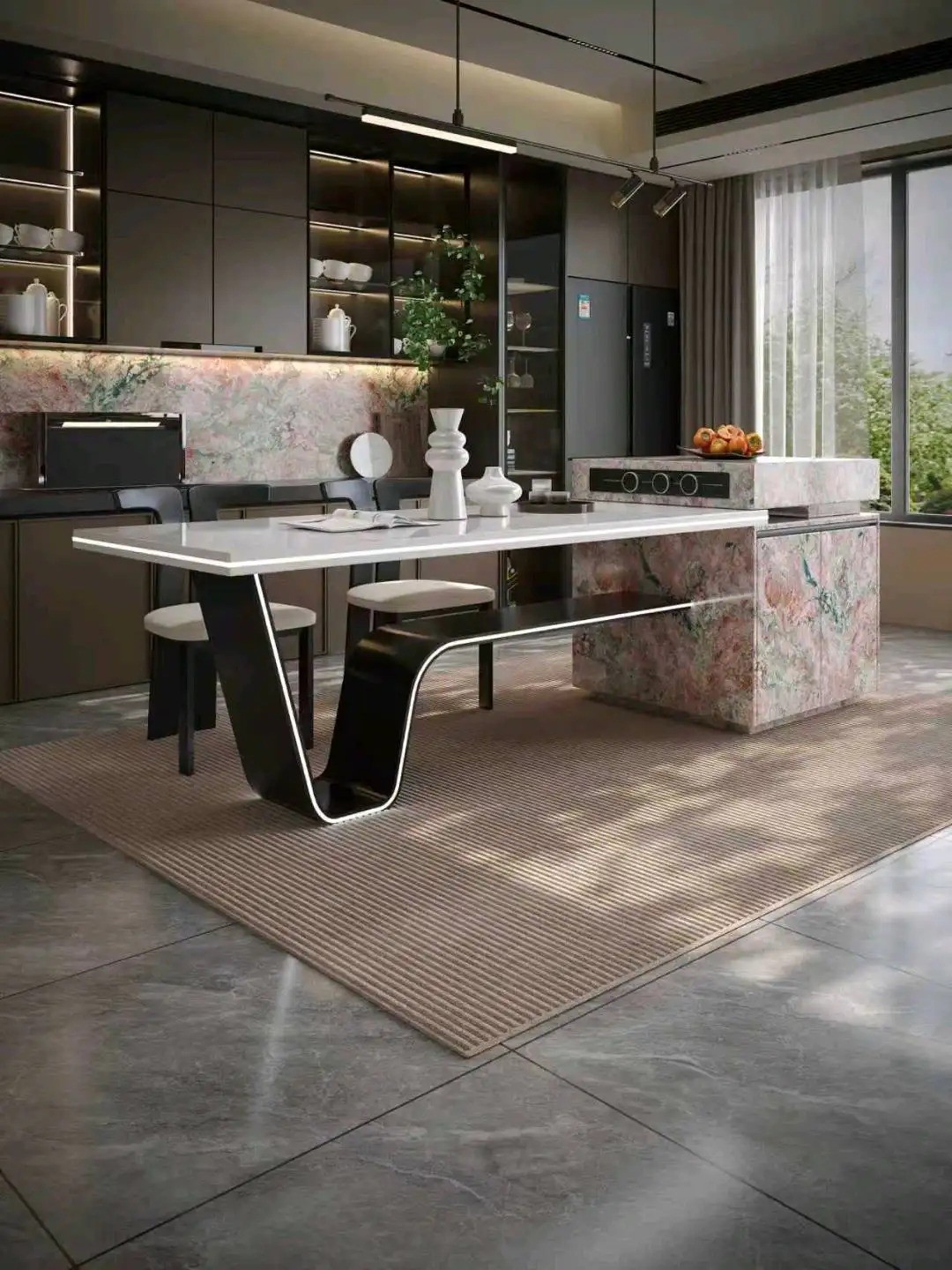Island Dragon Head up Series - Custom Kitchen Cabinets & Countertop | CHEERFUL Kenya image 21 detail view